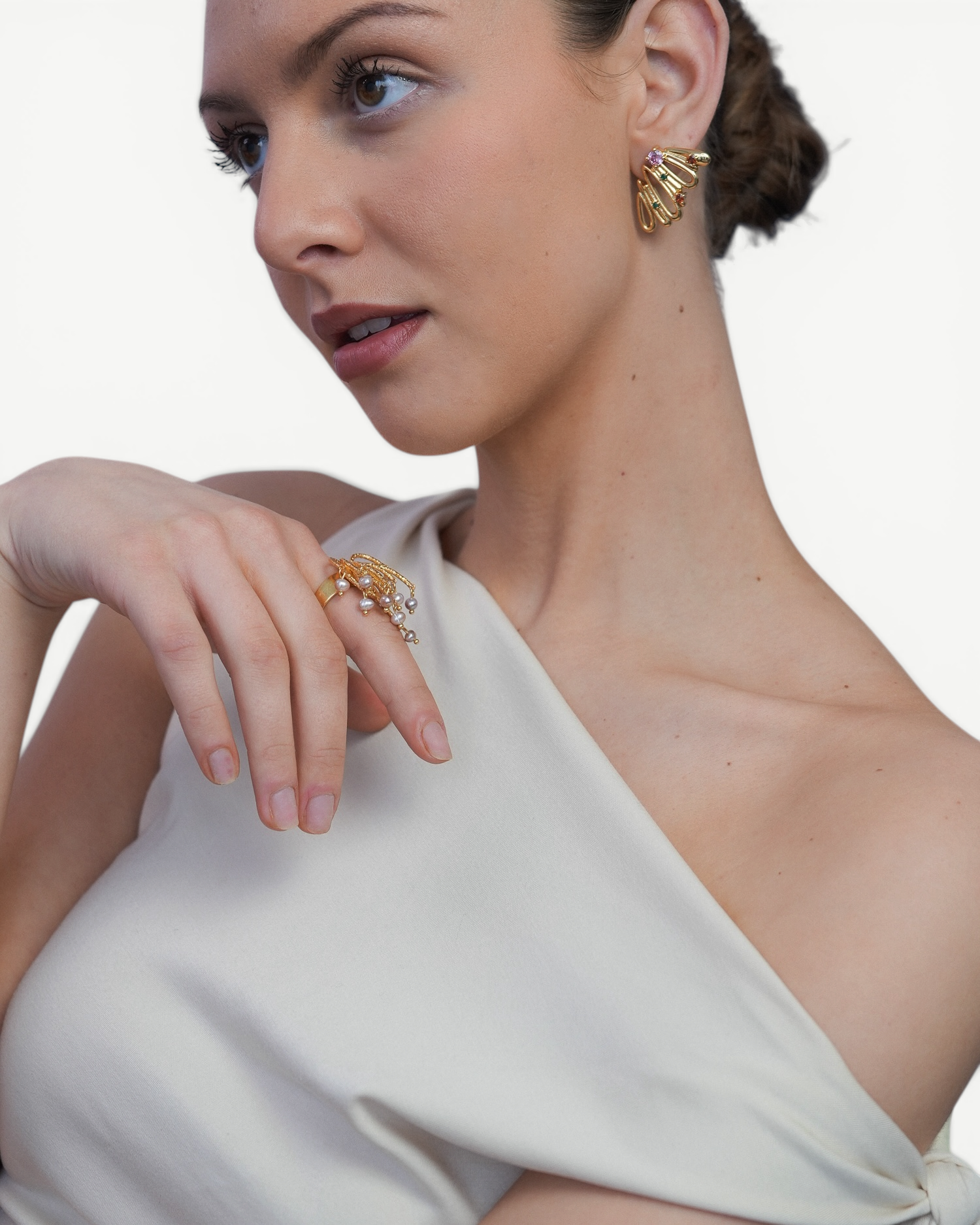 Firework Freshwater Pearl Ring