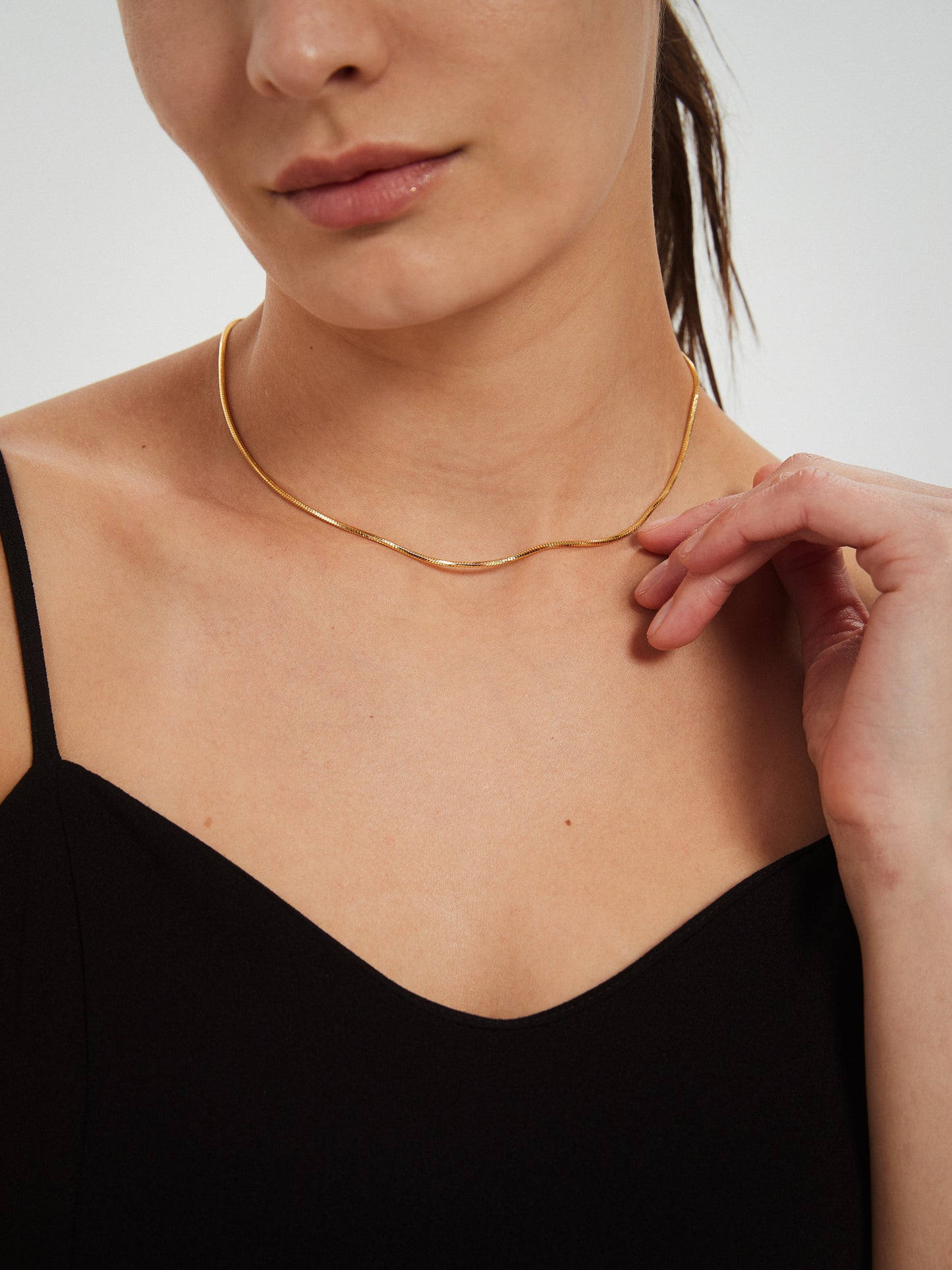 Serpentine Chain Necklace