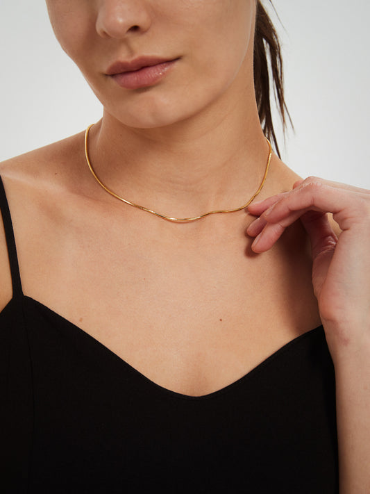 Serpentine Chain Necklace
