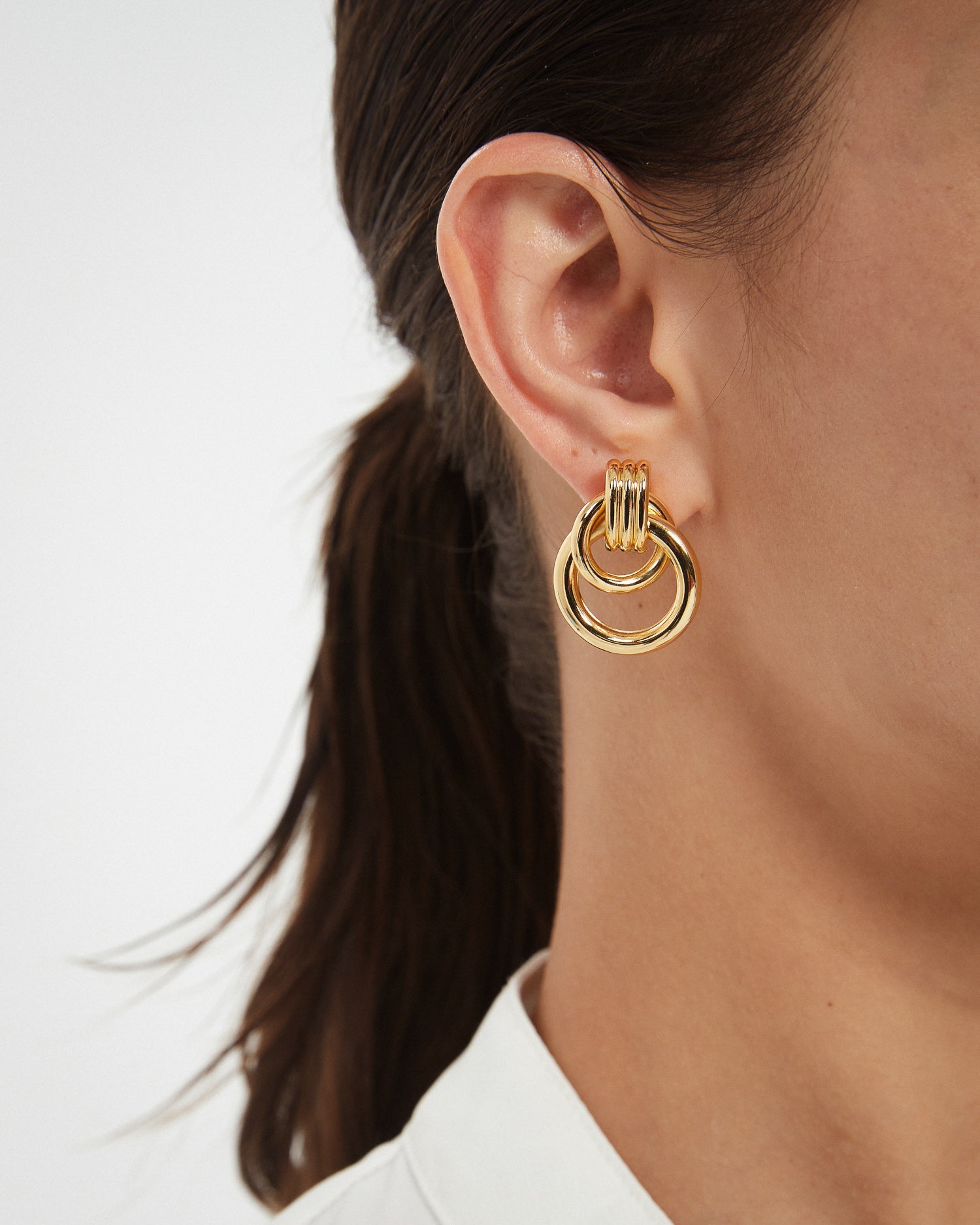 Statement Twisted Ear Studs