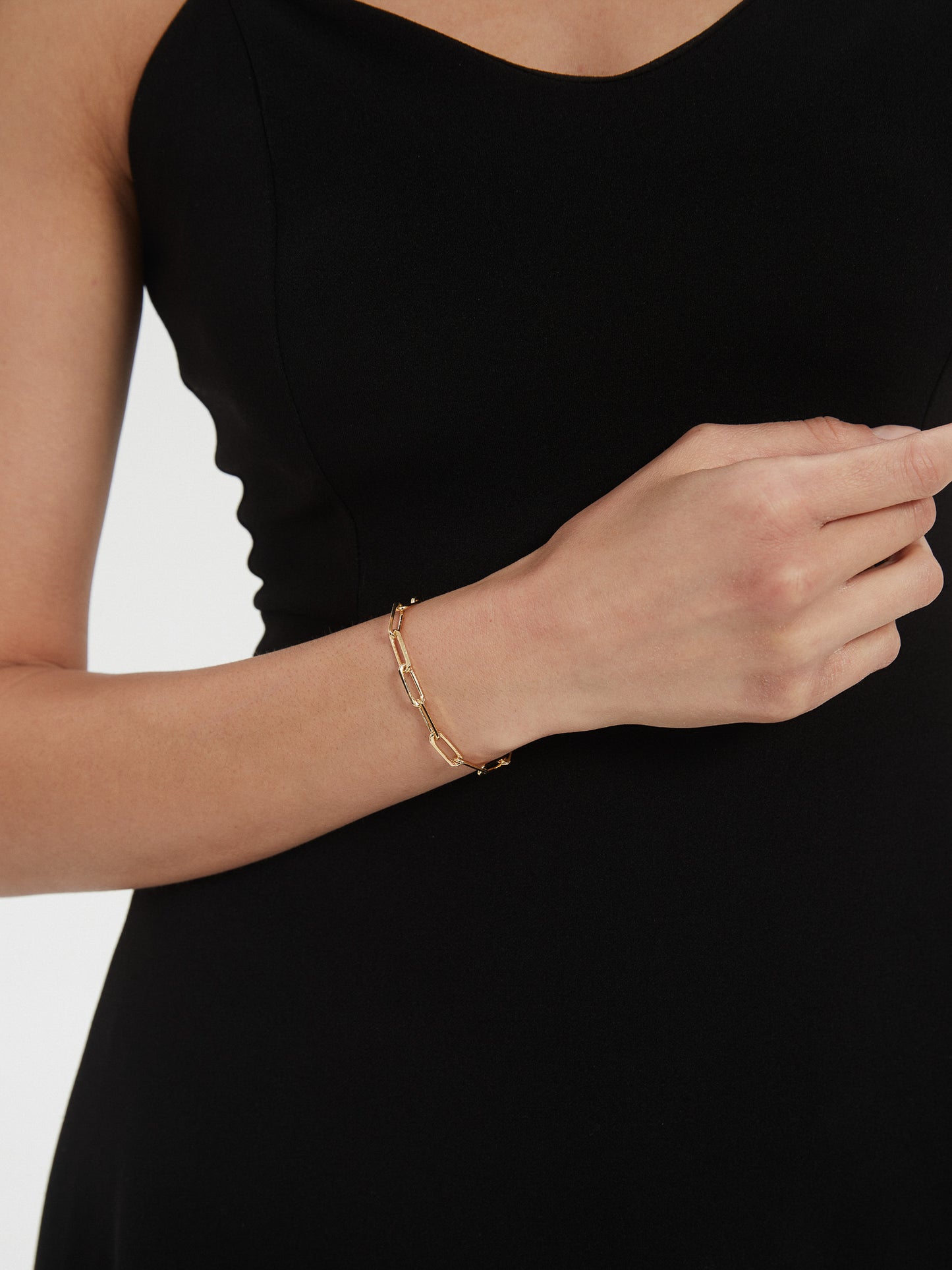 Classic Paperclip Chain Bracelet