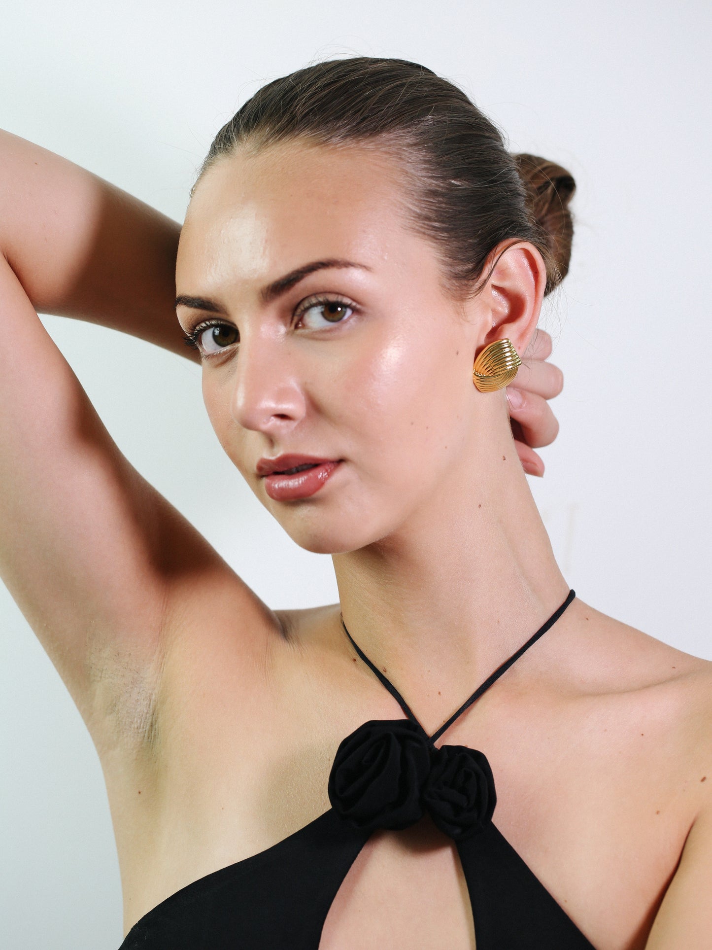 Ripple Oversized Ear Studs