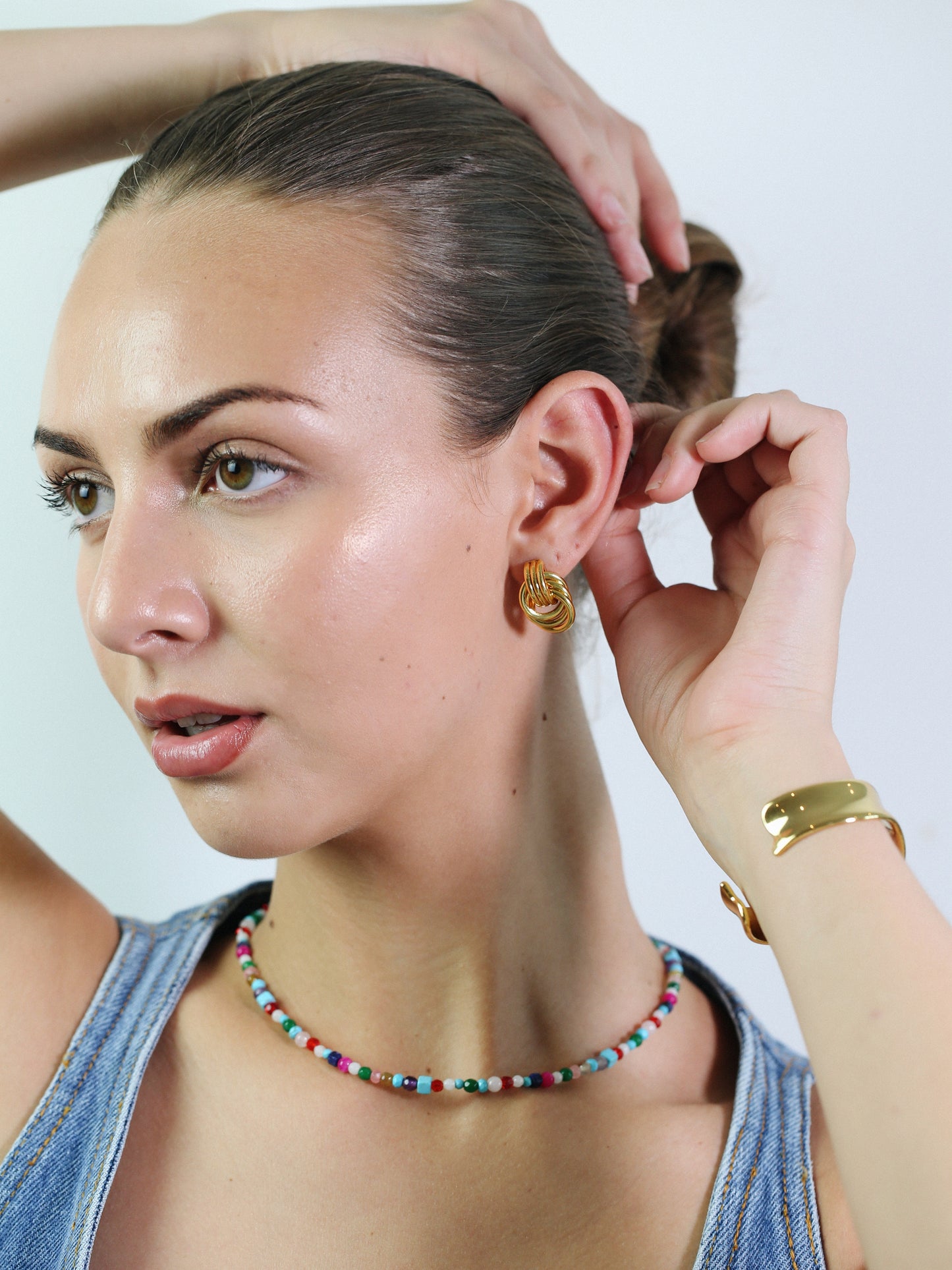 Grazia Natural Stone Necklace