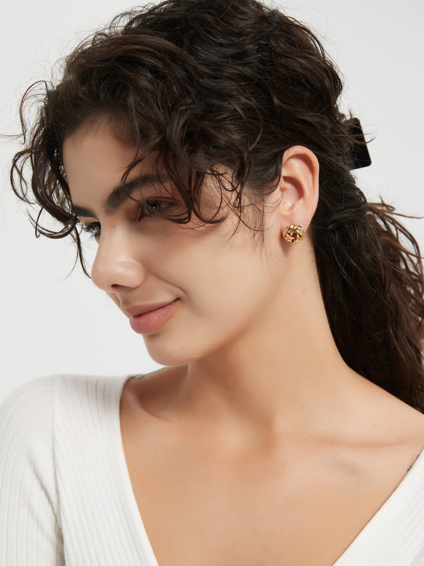 Button Ear Studs