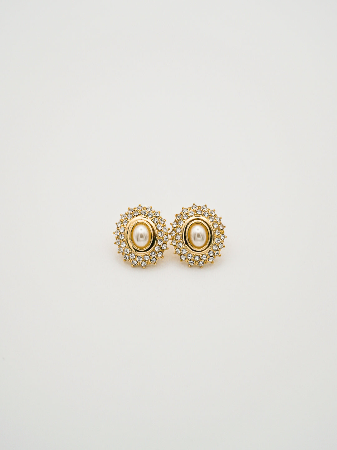 Olivia Vintage Pearl Earrings