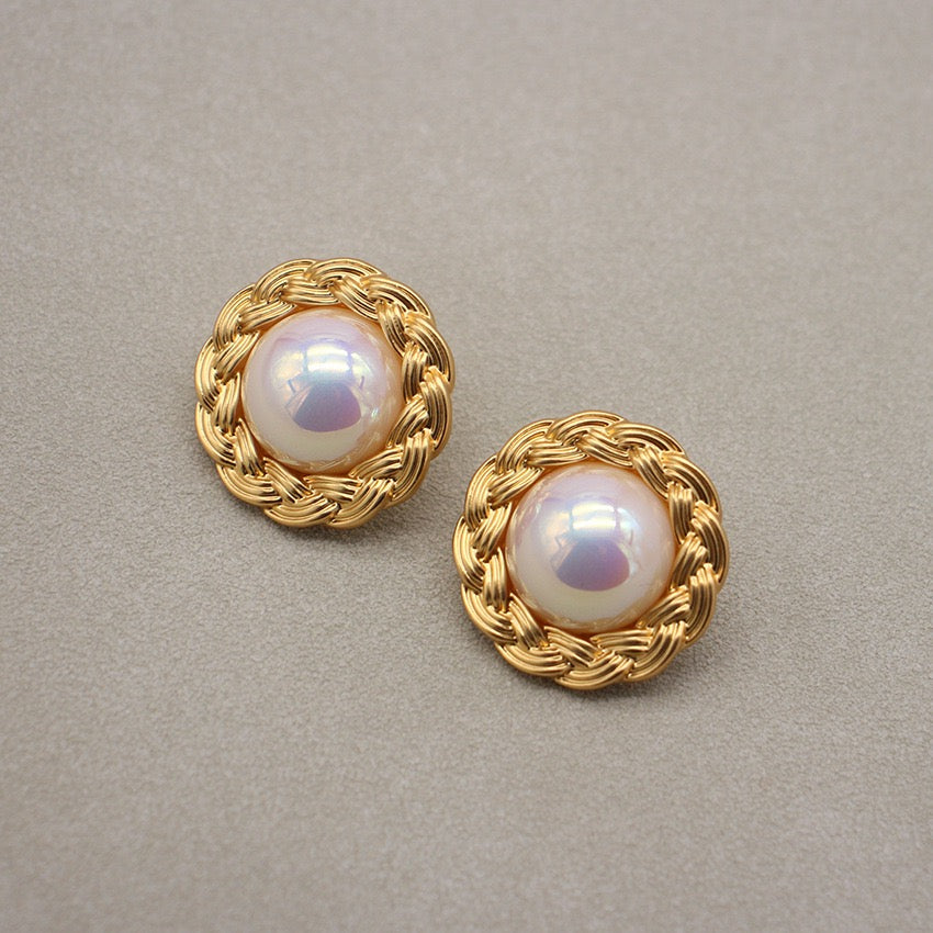 Margaux Pearl Studs