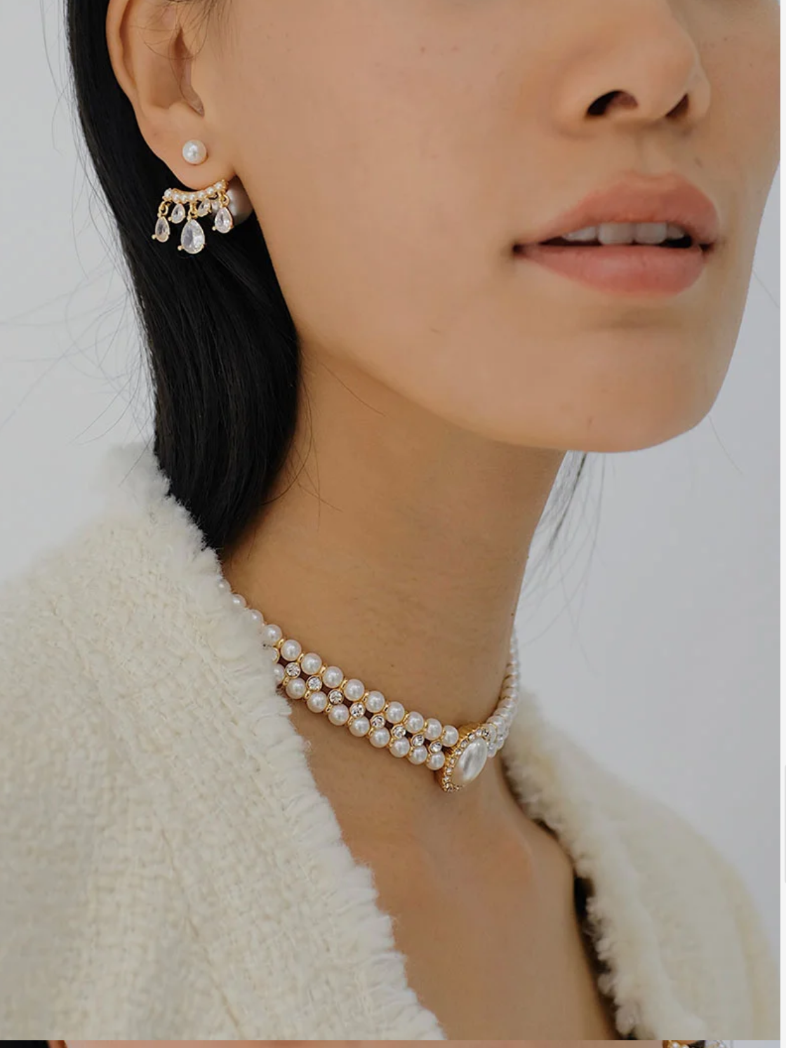Elizabeth Pearl Earrings
