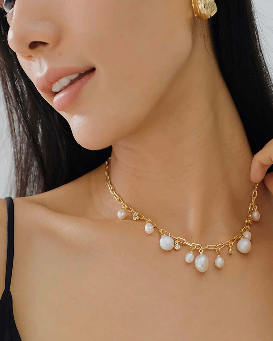 Isla Fresh Water Pearl Necklace