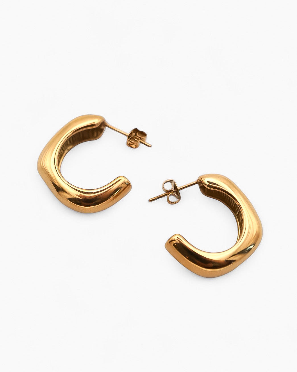 Square Hoops Earrings
