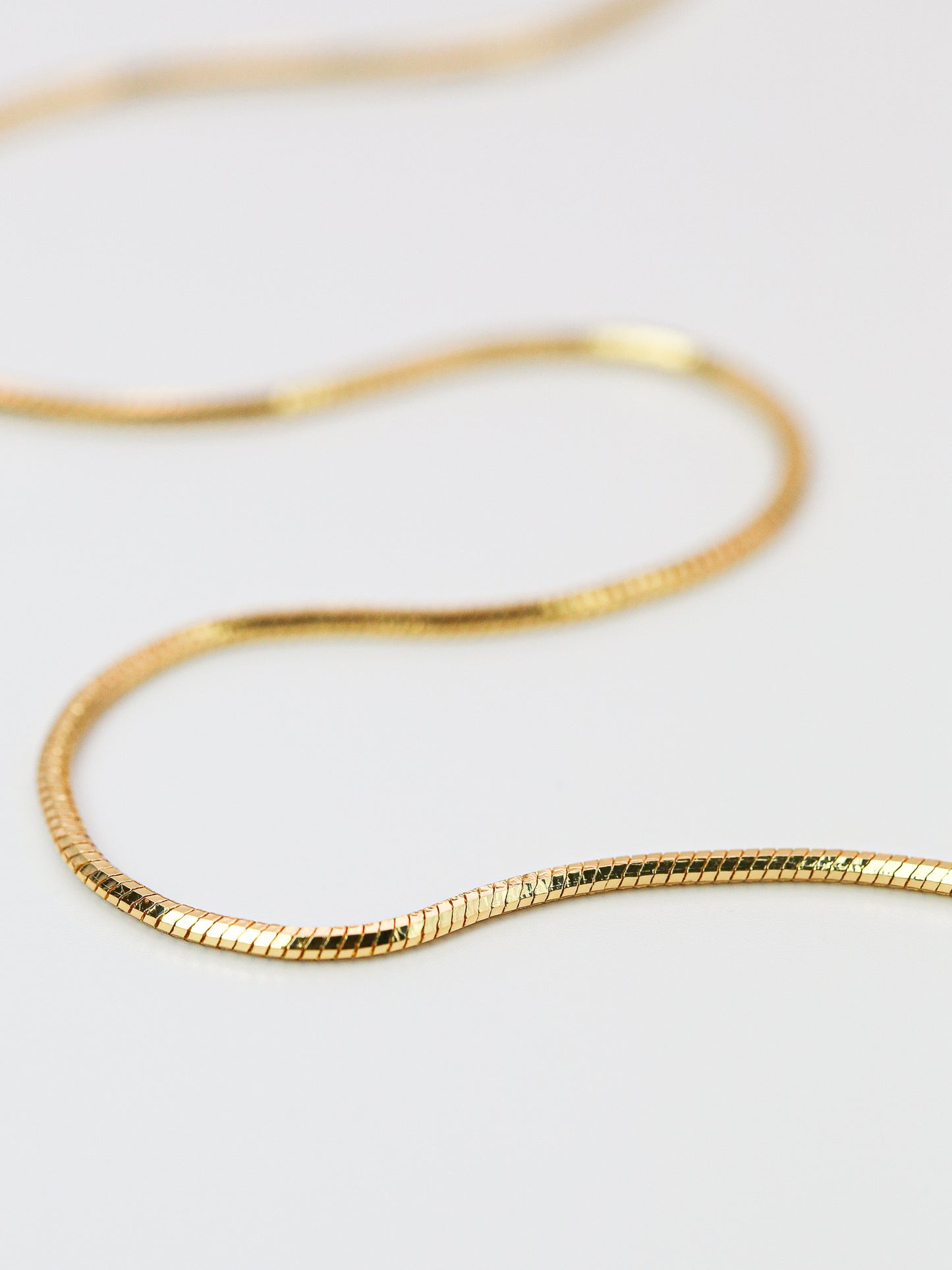 Serpentine Chain Necklace