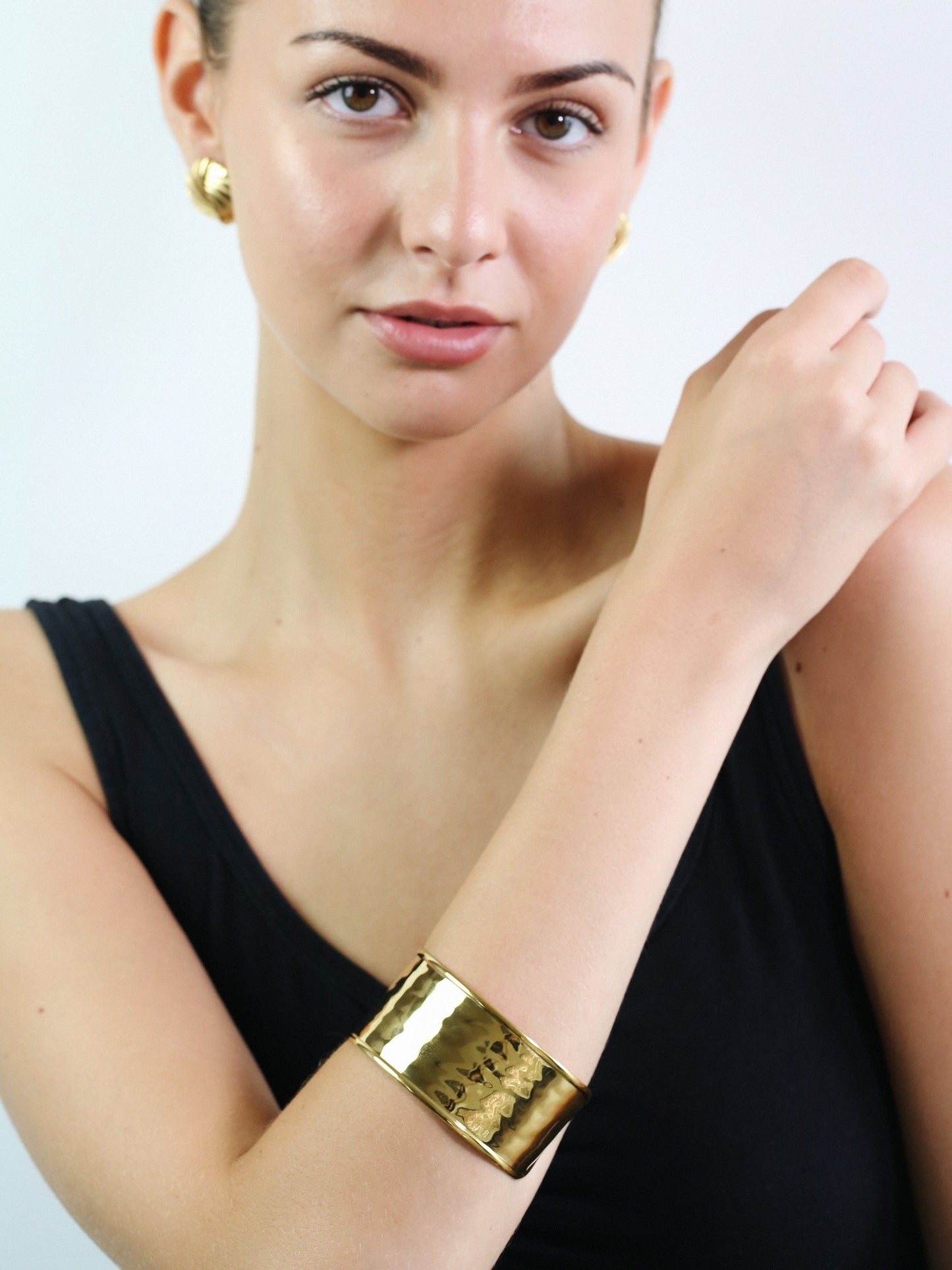 Silver Muse Chunky Bangle