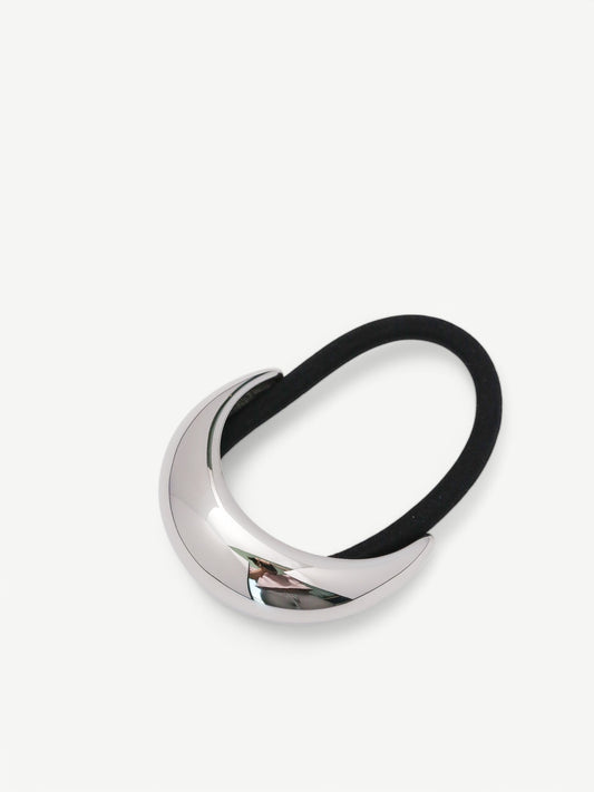 Silver Luna Hair Tie