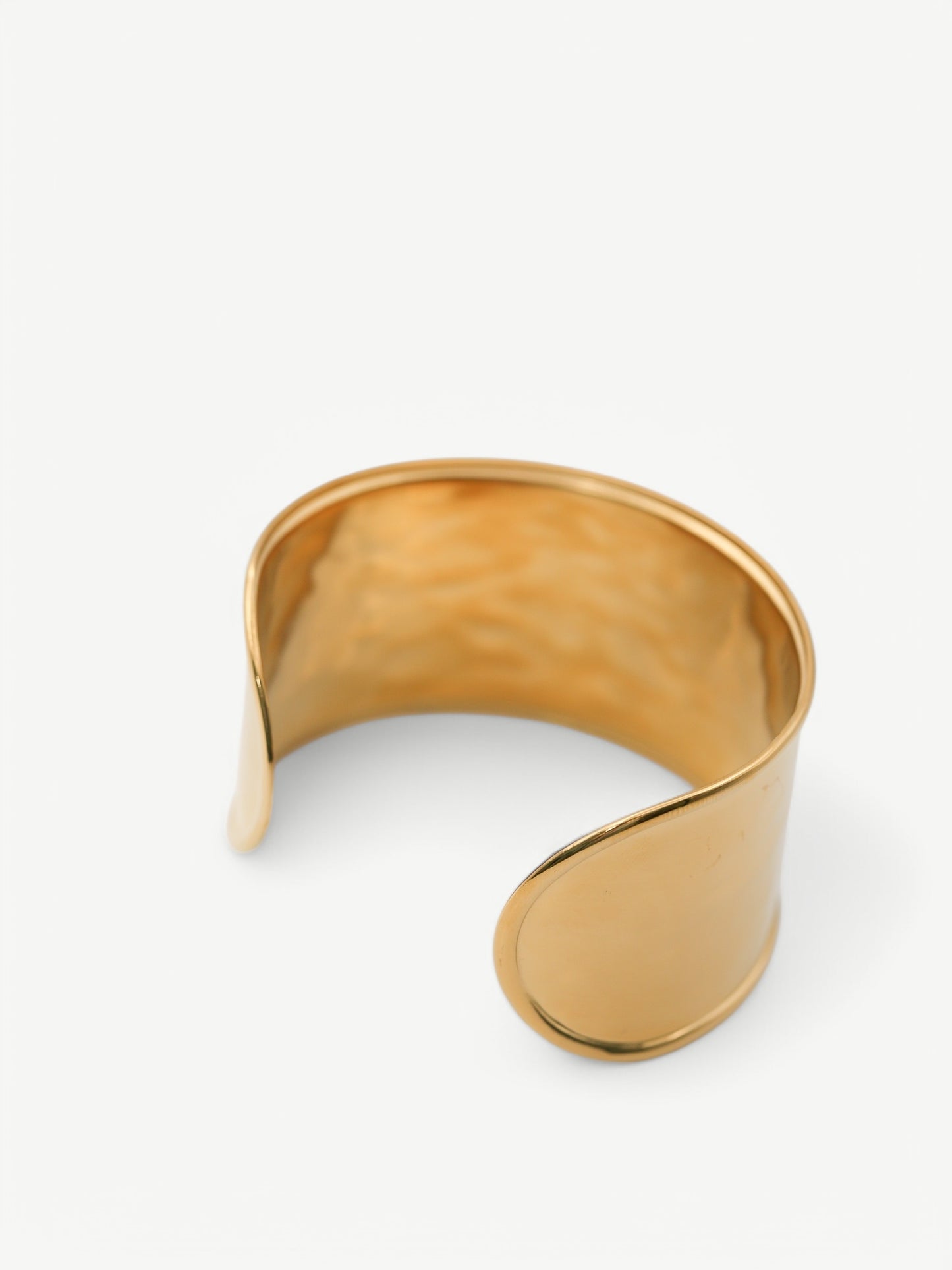 Golden Muse Chunky Cuff Bangle Bracelet