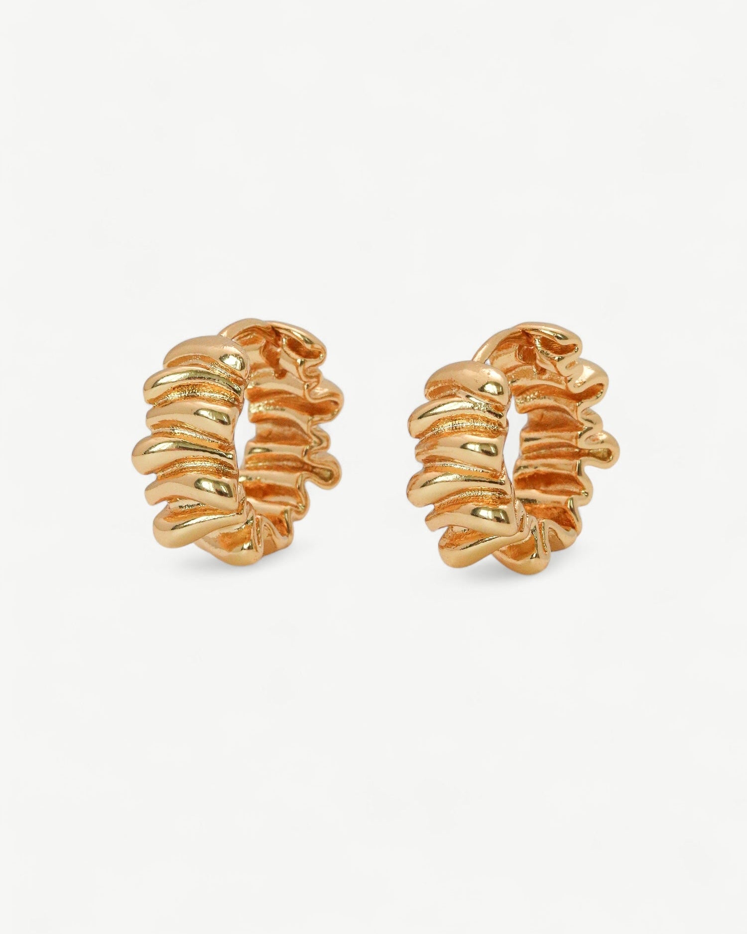 Aurum Crease Hoops