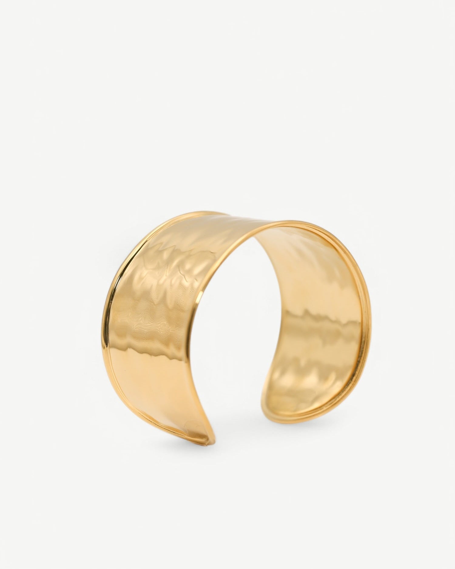 Golden Muse Chunky Cuff Bangle Bracelet