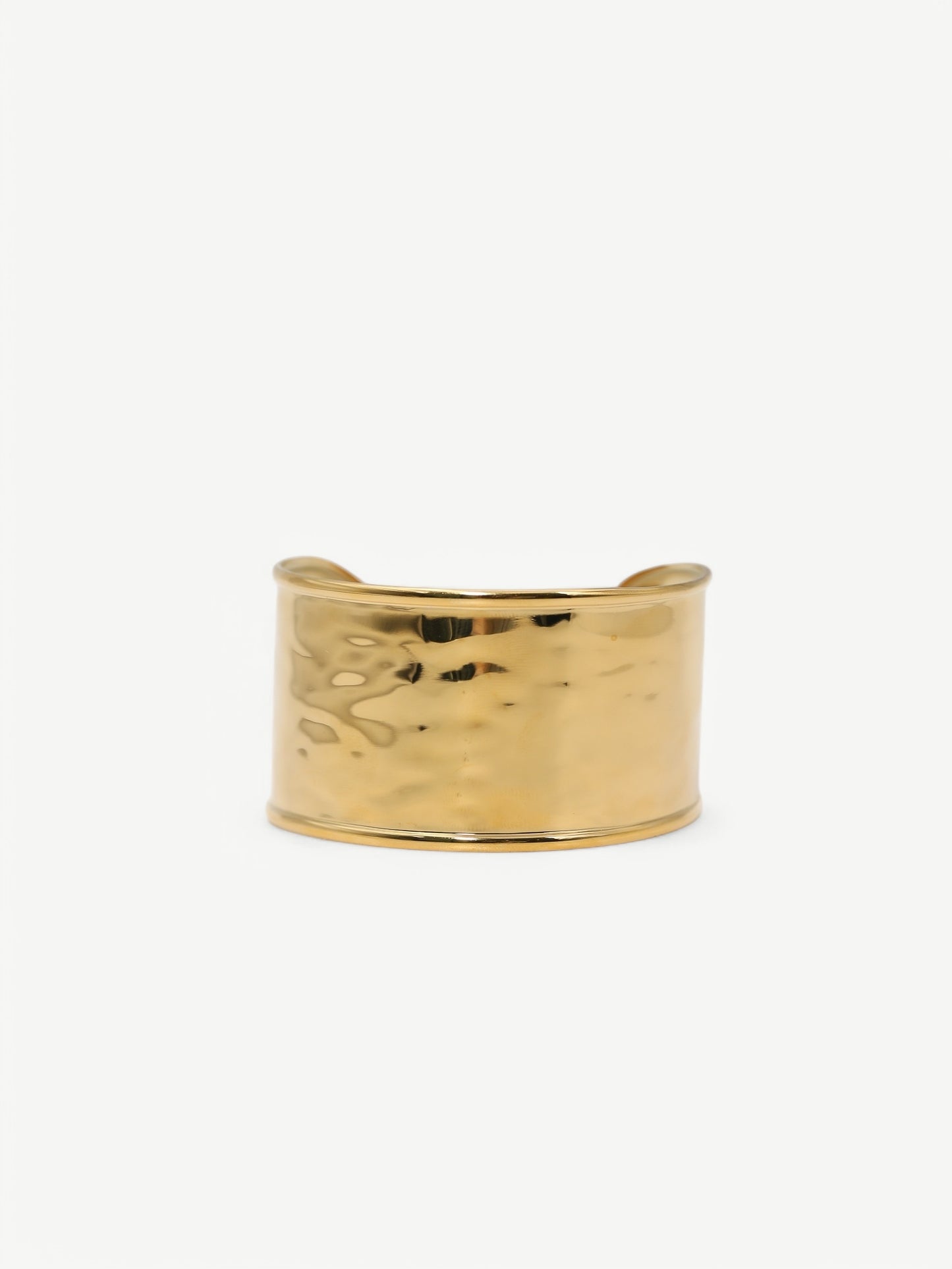 Golden Muse Chunky Cuff Bangle Bracelet