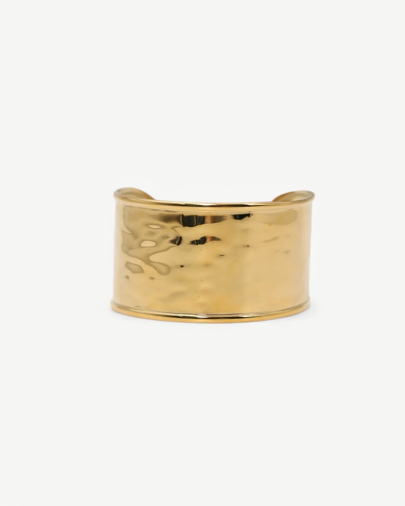 Golden Muse Chunky Cuff Bangle Bracelet