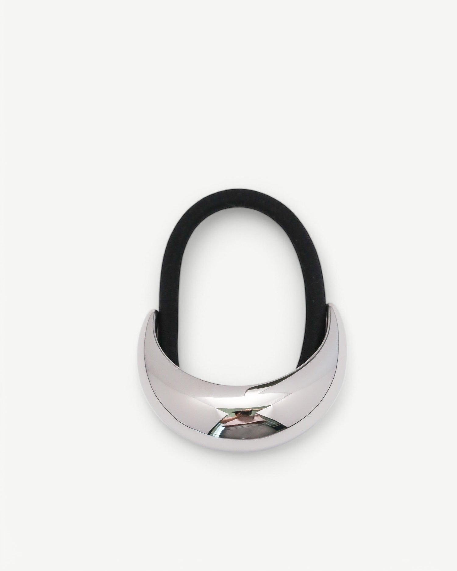 Silver Luna Hair Tie