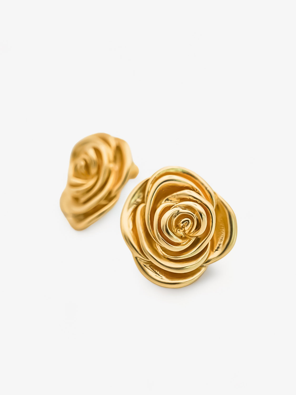 Flora Rose Stud Earrings