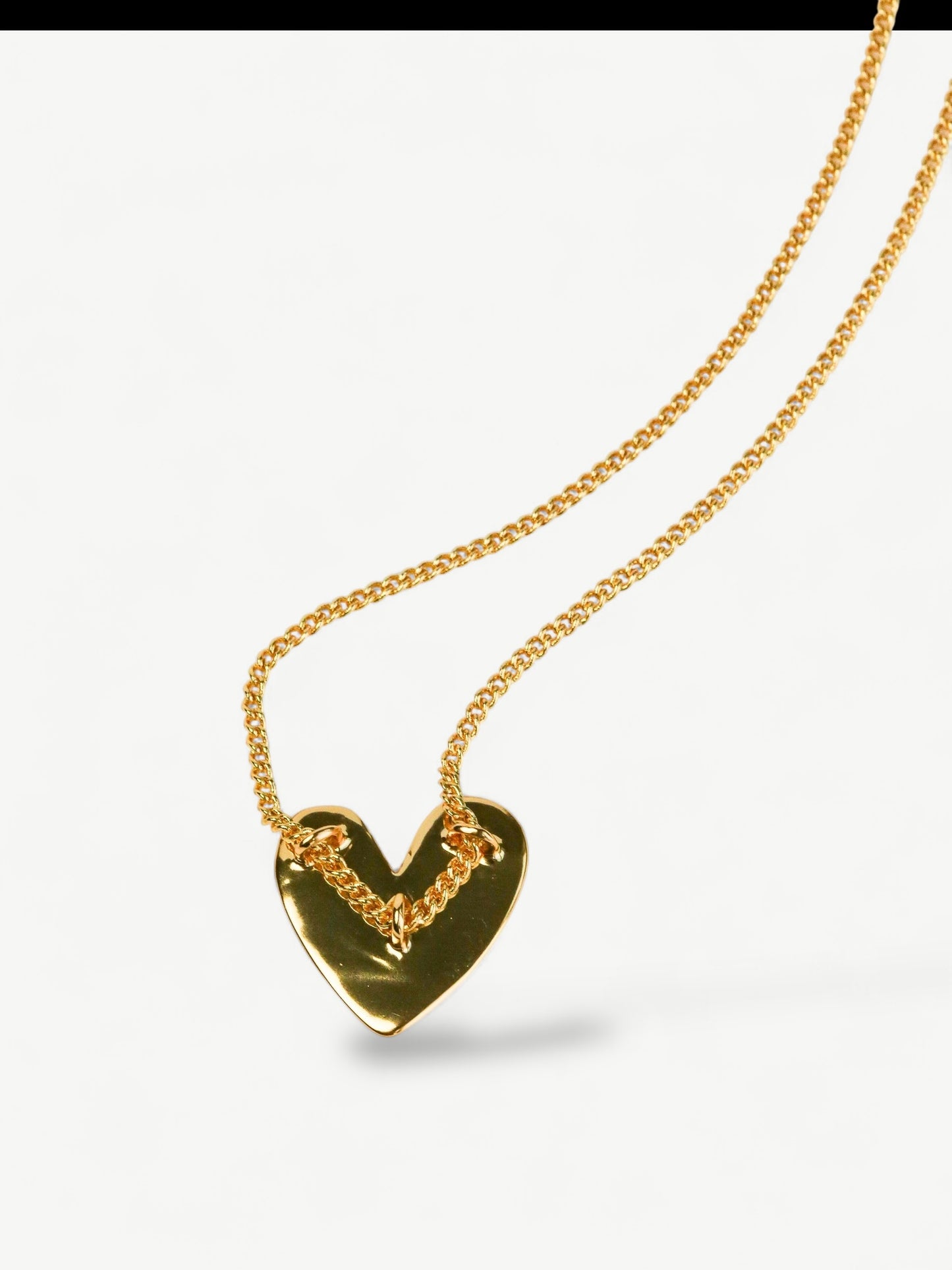 Iris Love Heart Necklace