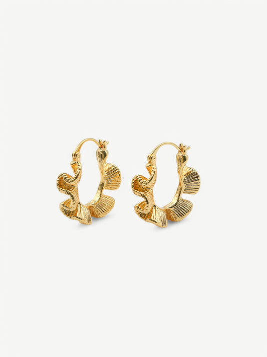 Ripple Bloom Hoops