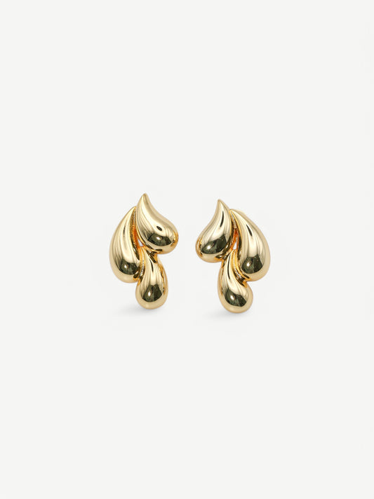 Raindrop Oversized Stud Earrings