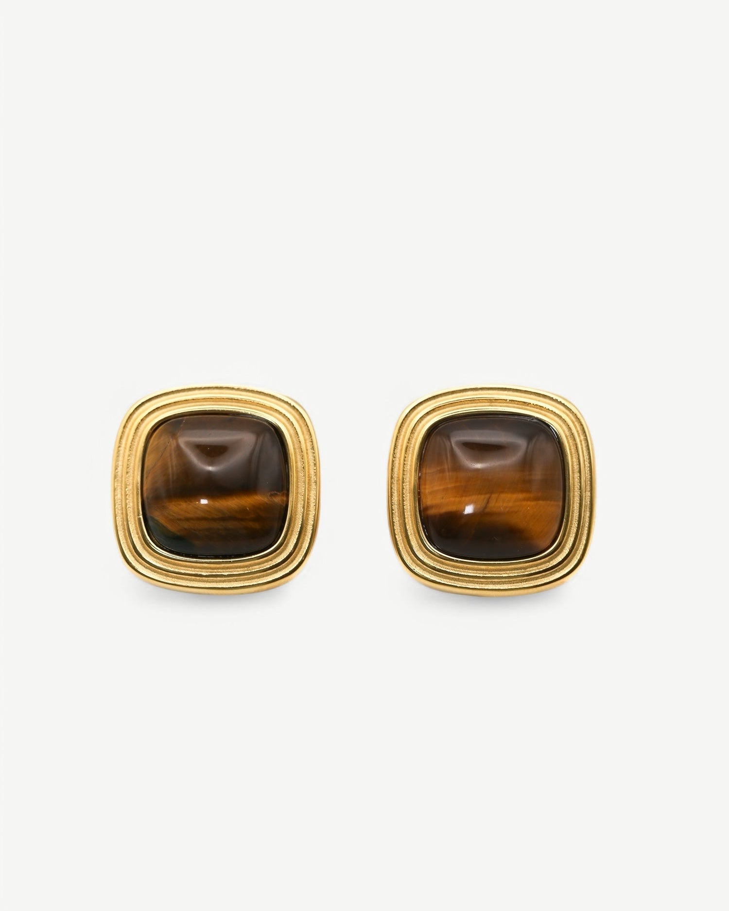 Golden Horizon Ear Studs