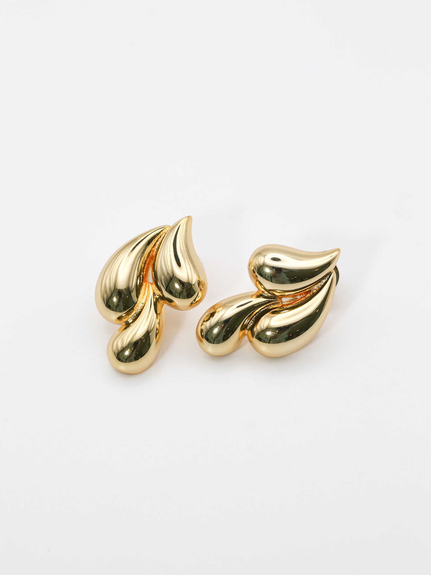 Raindrop Oversized Stud Earrings