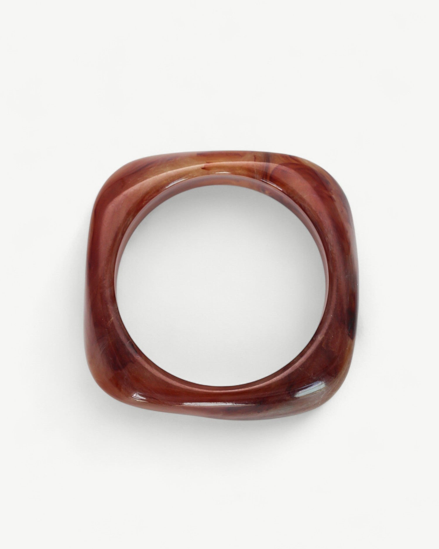 Sculpted Square Bangle
