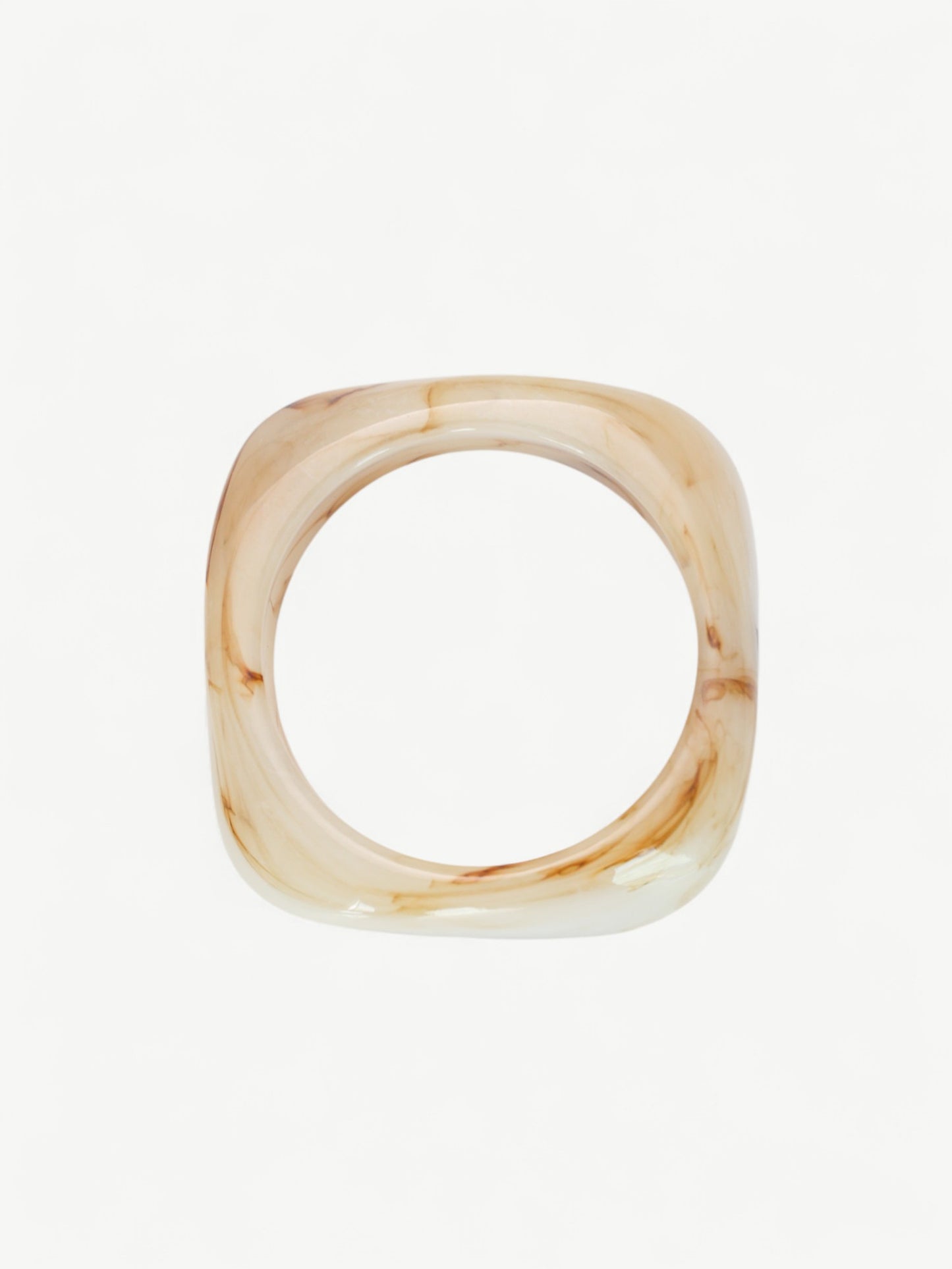 Sculpted Square Bangle