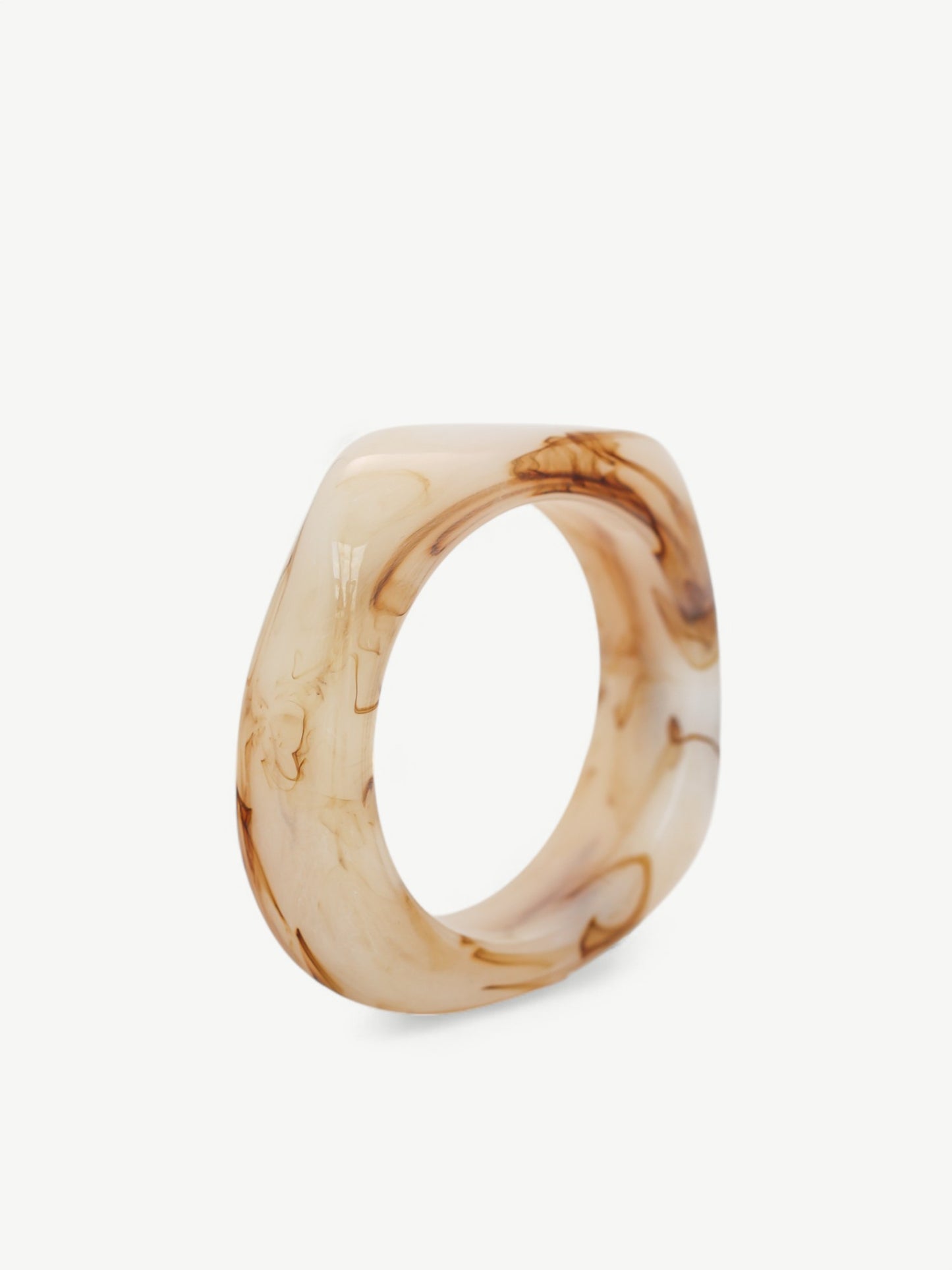 Sculpted Square Bangle