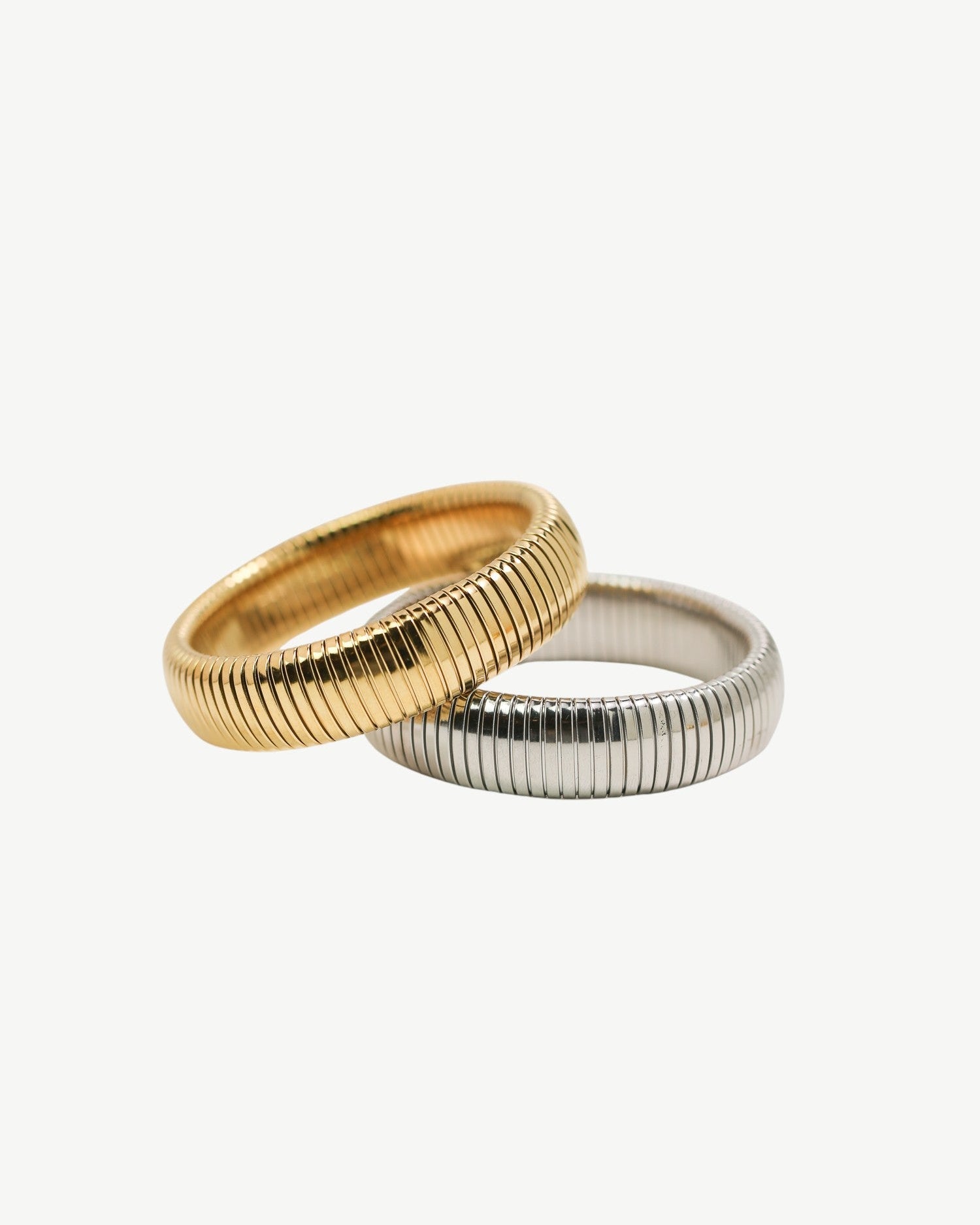 Ribbed Flex Bangle