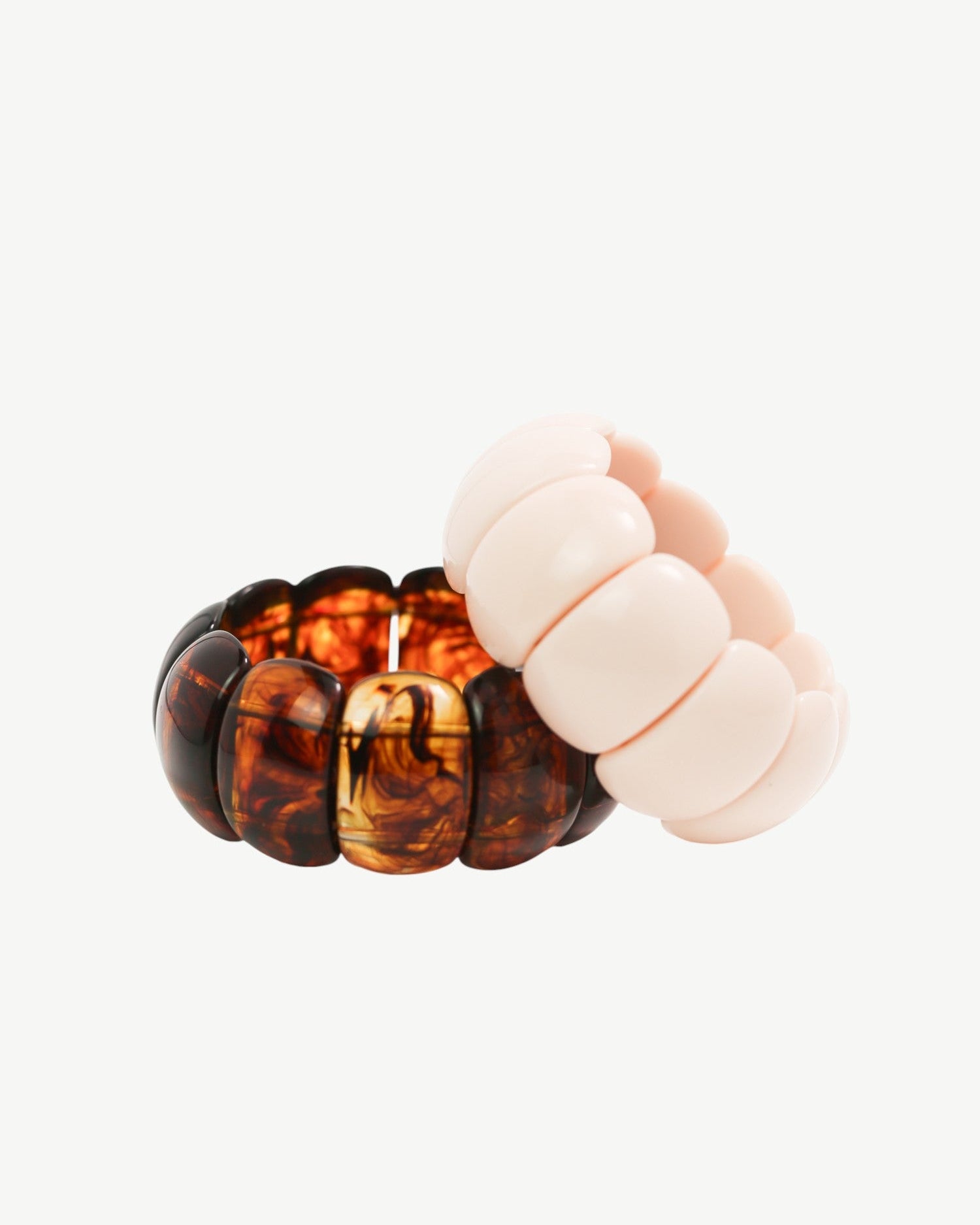 The Dome Bangle In Amber