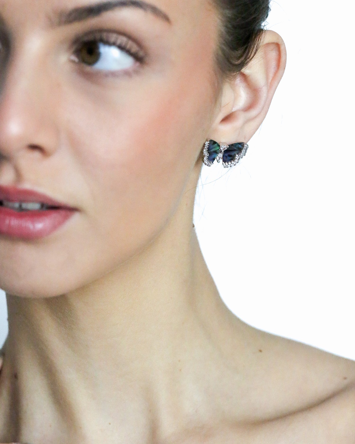 Ophelia butterfly Ear Studs
