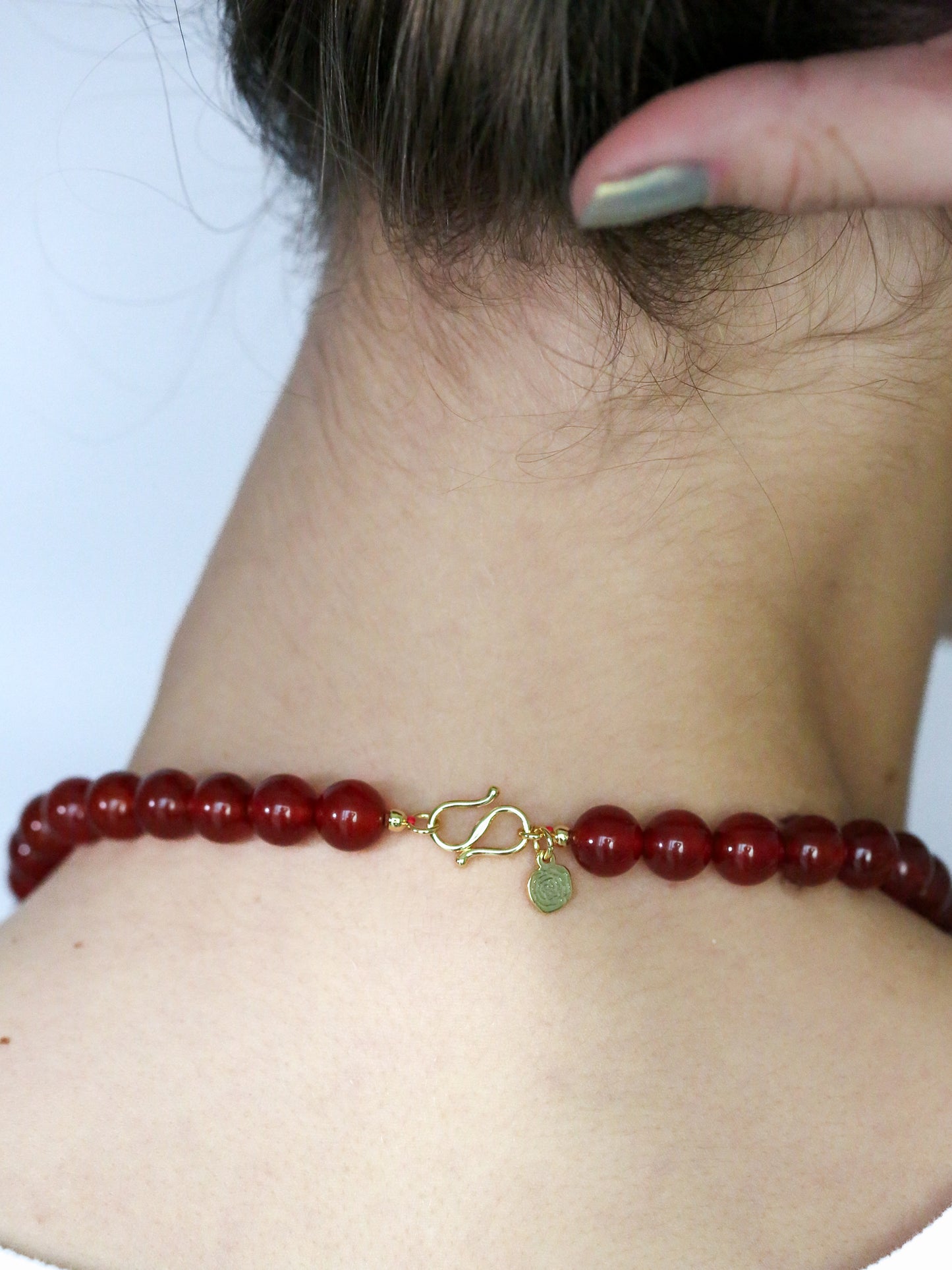 Red Agate Necklace