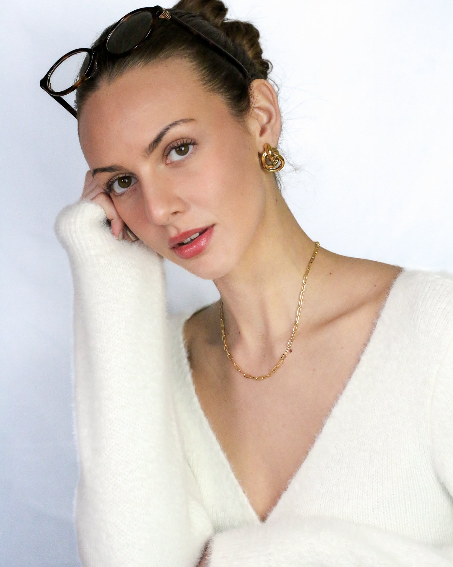 Halo Knot Earrings