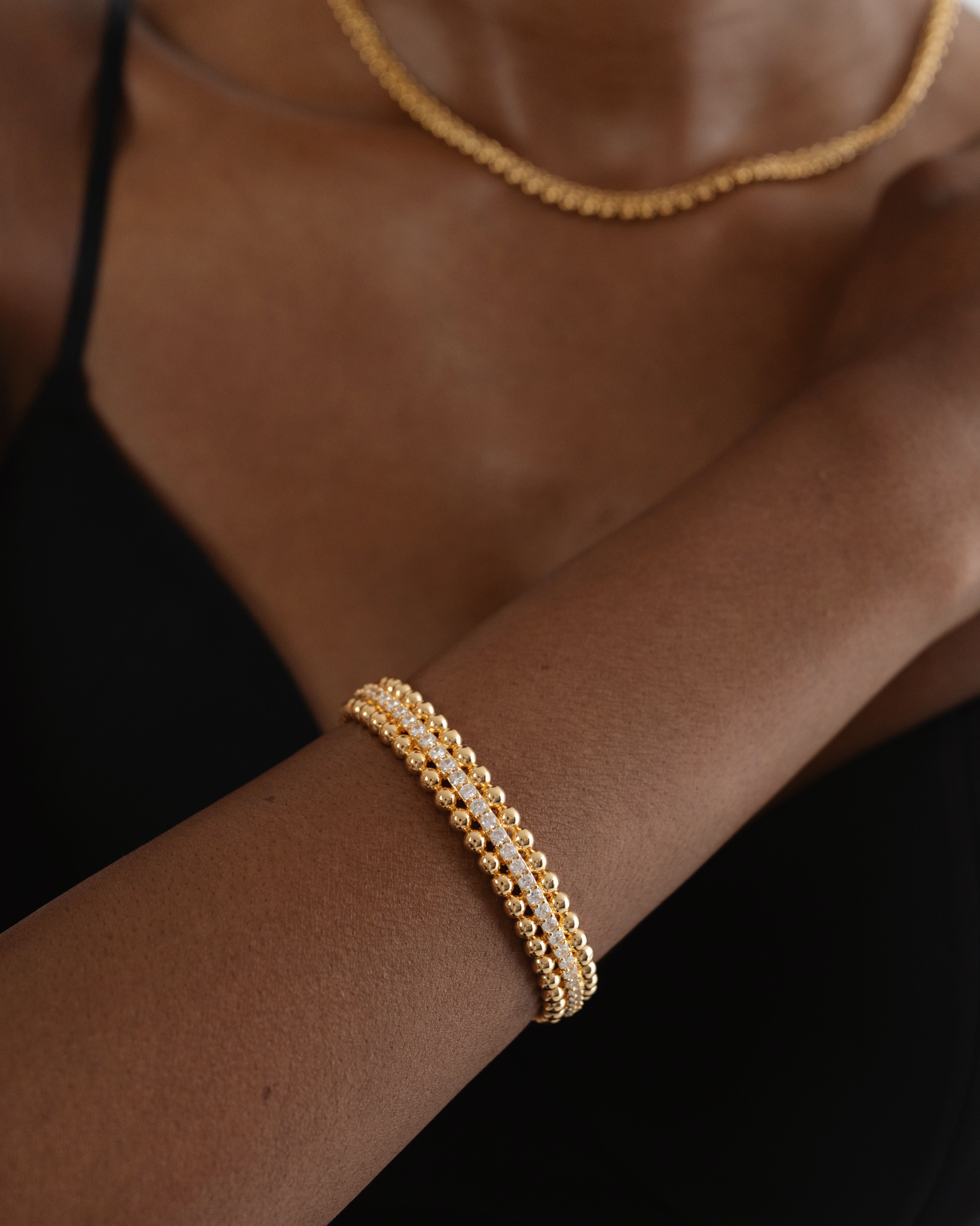 The Sloane Cuff Gold