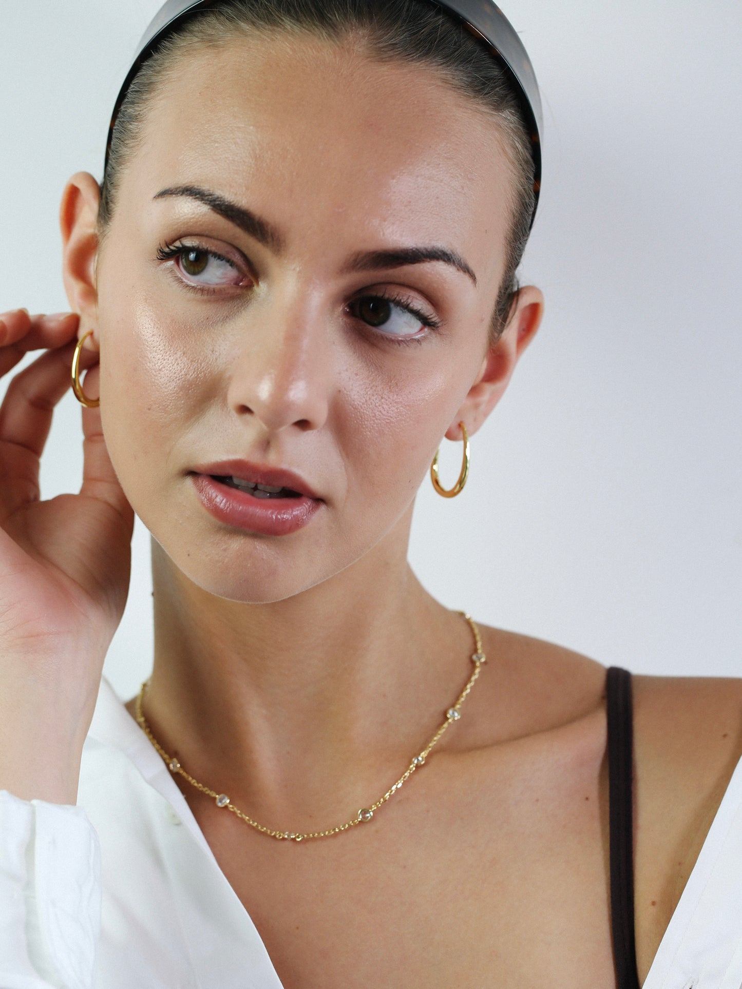 Slim Hoops Earrings