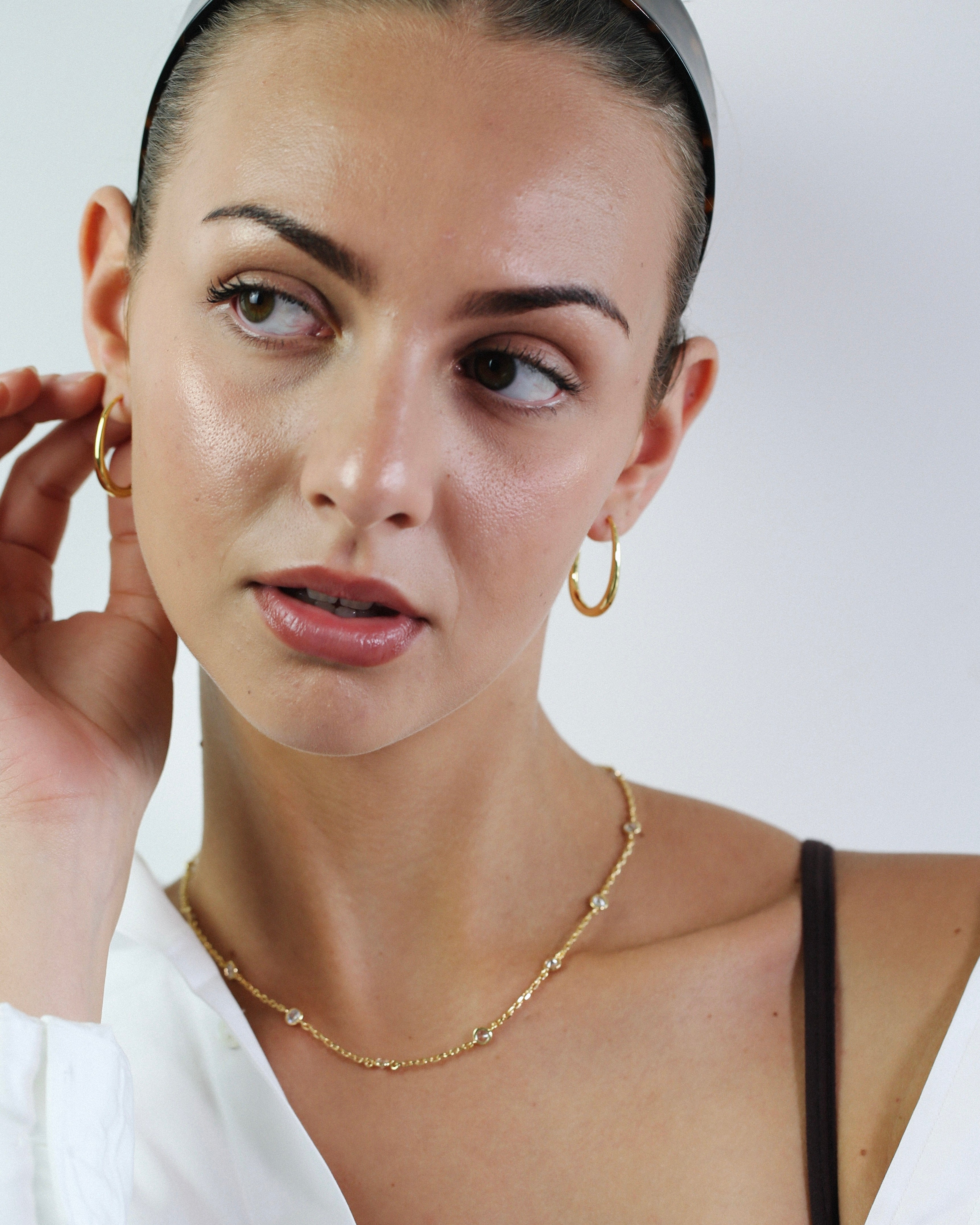 Slim Hoops Earrings