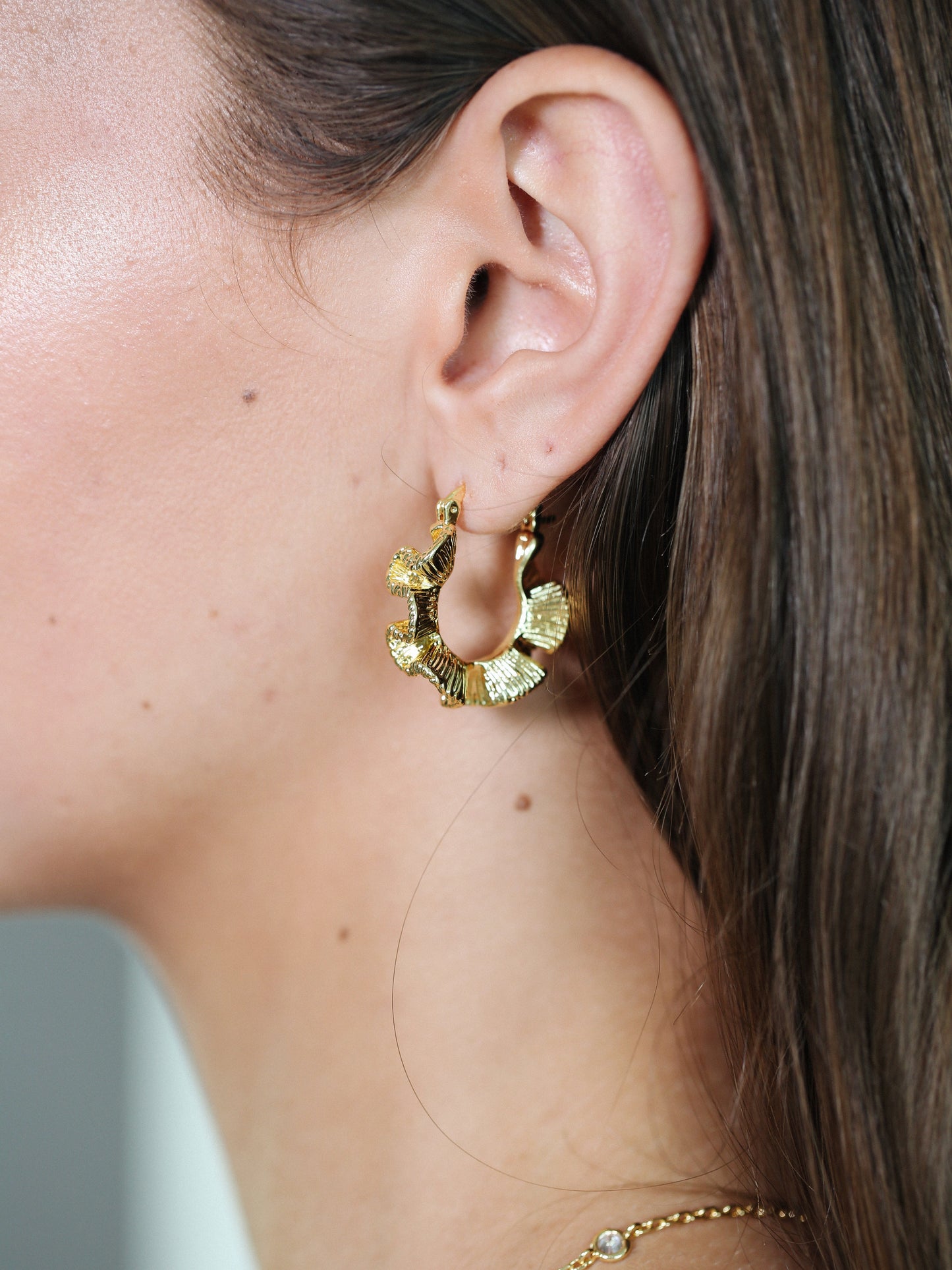 Ripple Bloom Hoops