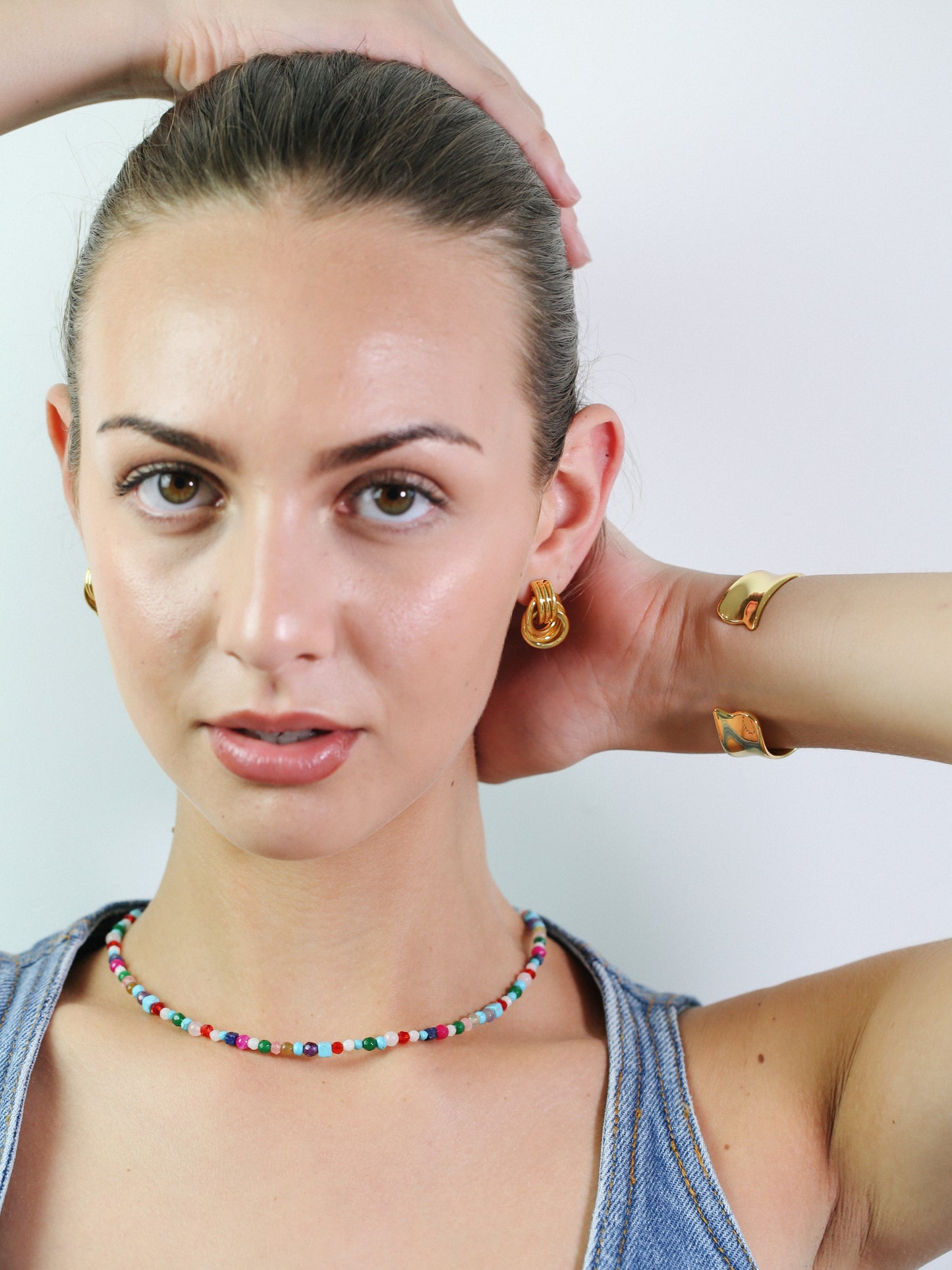 Grazia Natural Stone Necklace