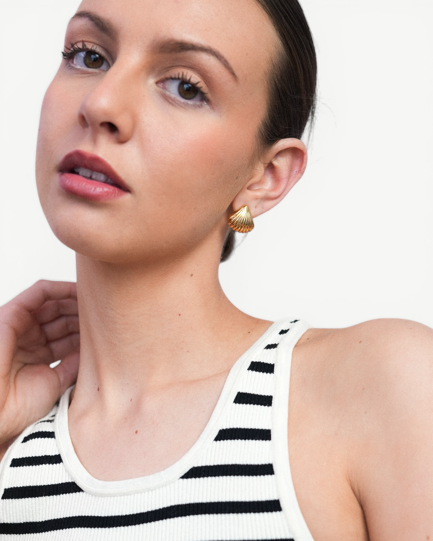 Shell Ear Studs