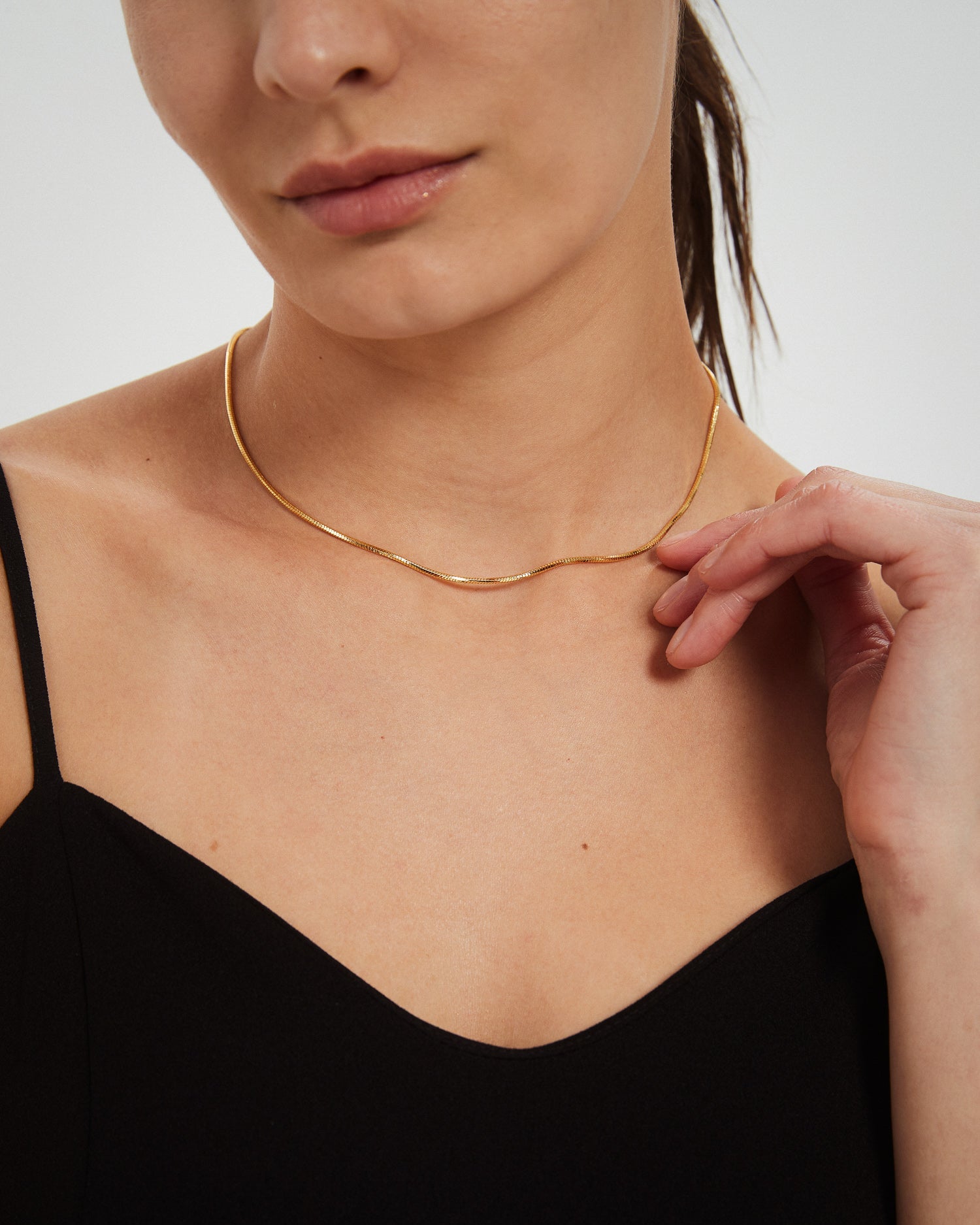 Serpentine Chain Necklace