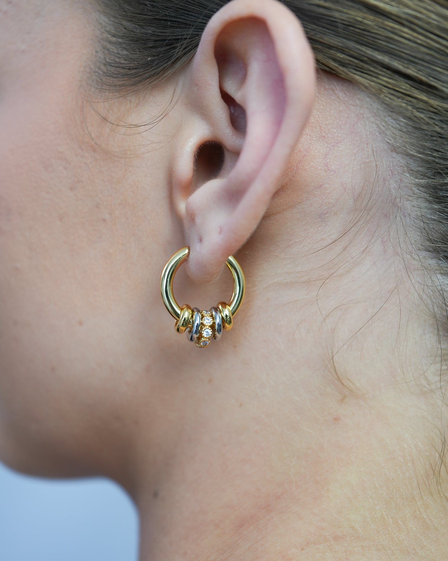 Layered Grace Hoops