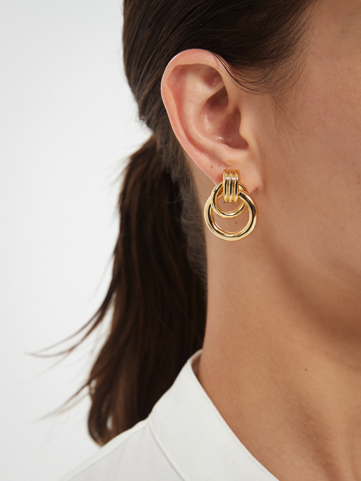 Statement Twisted Ear Studs