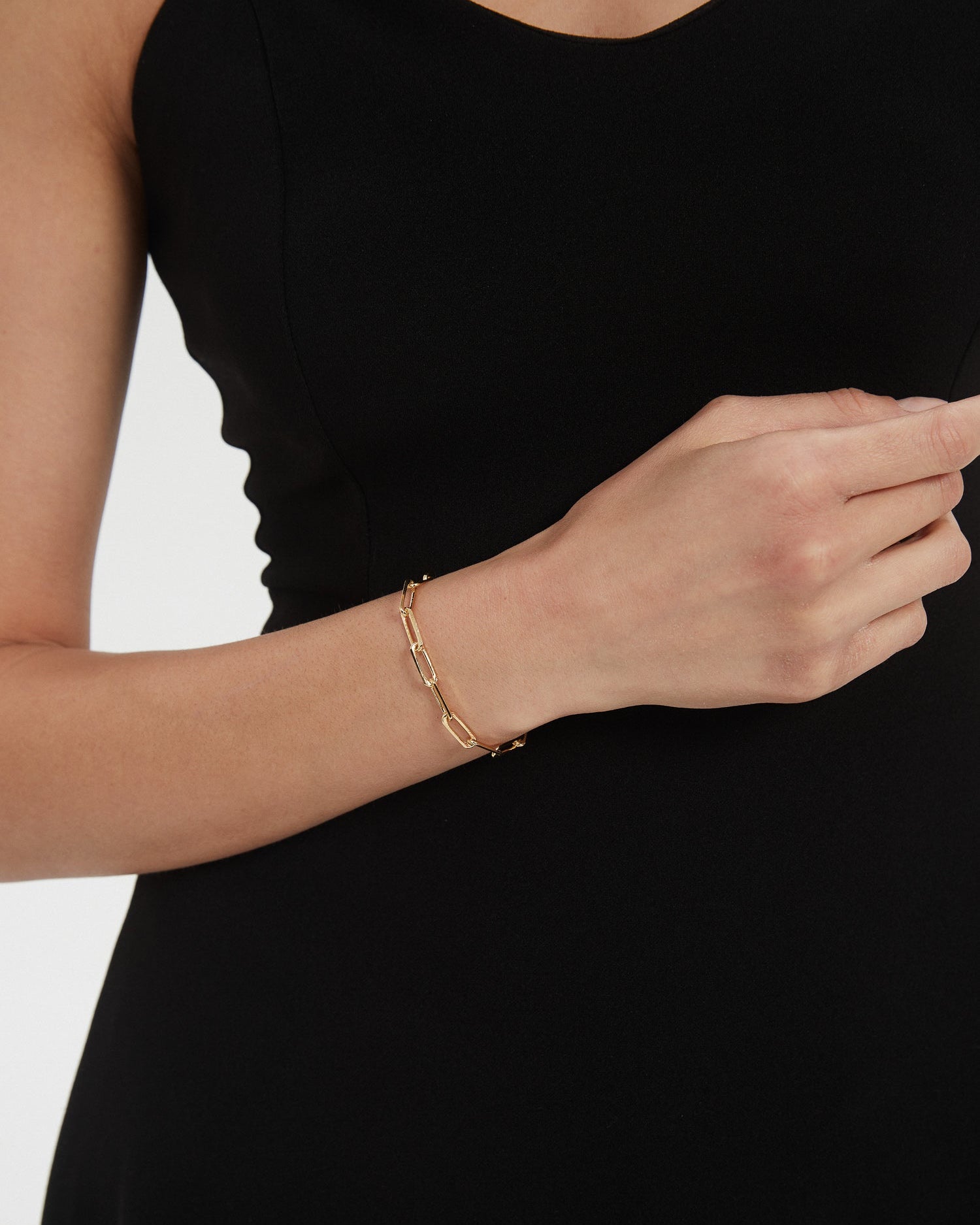 Classic Paperclip Chain Bracelet