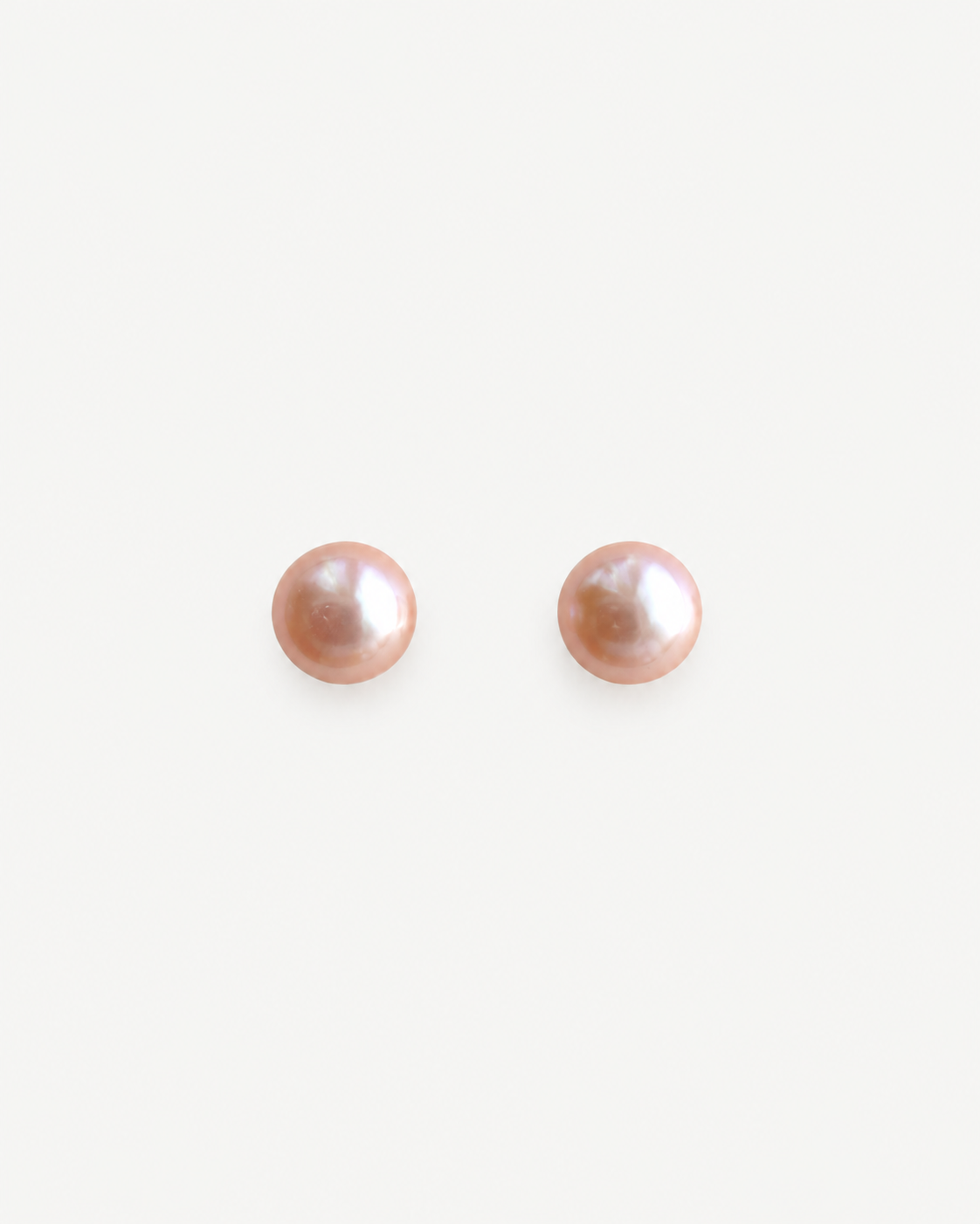 Mini Pink Pearl Studs