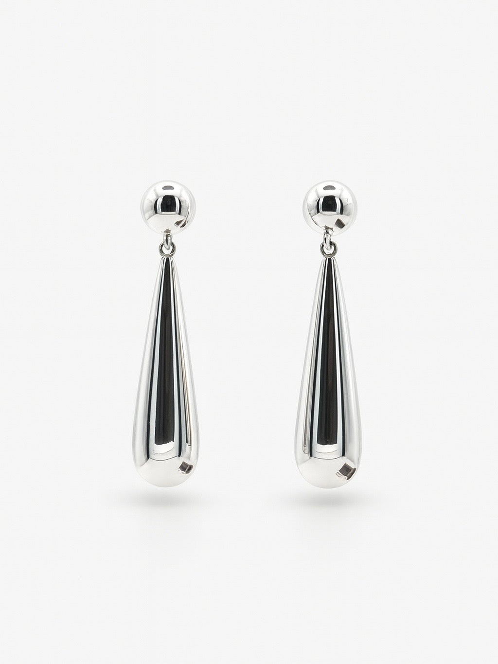 Solace Drop Earrings In Silver