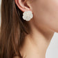 Mother of Pearl Flower Ear Studs