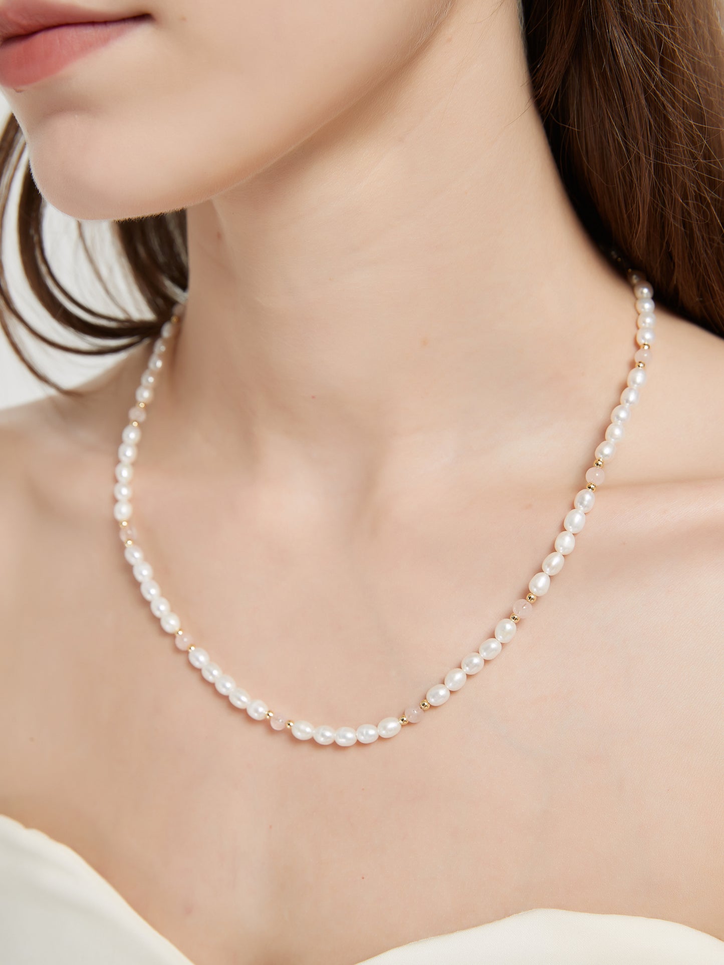 Aurora Fresh Water Pearl Necklace